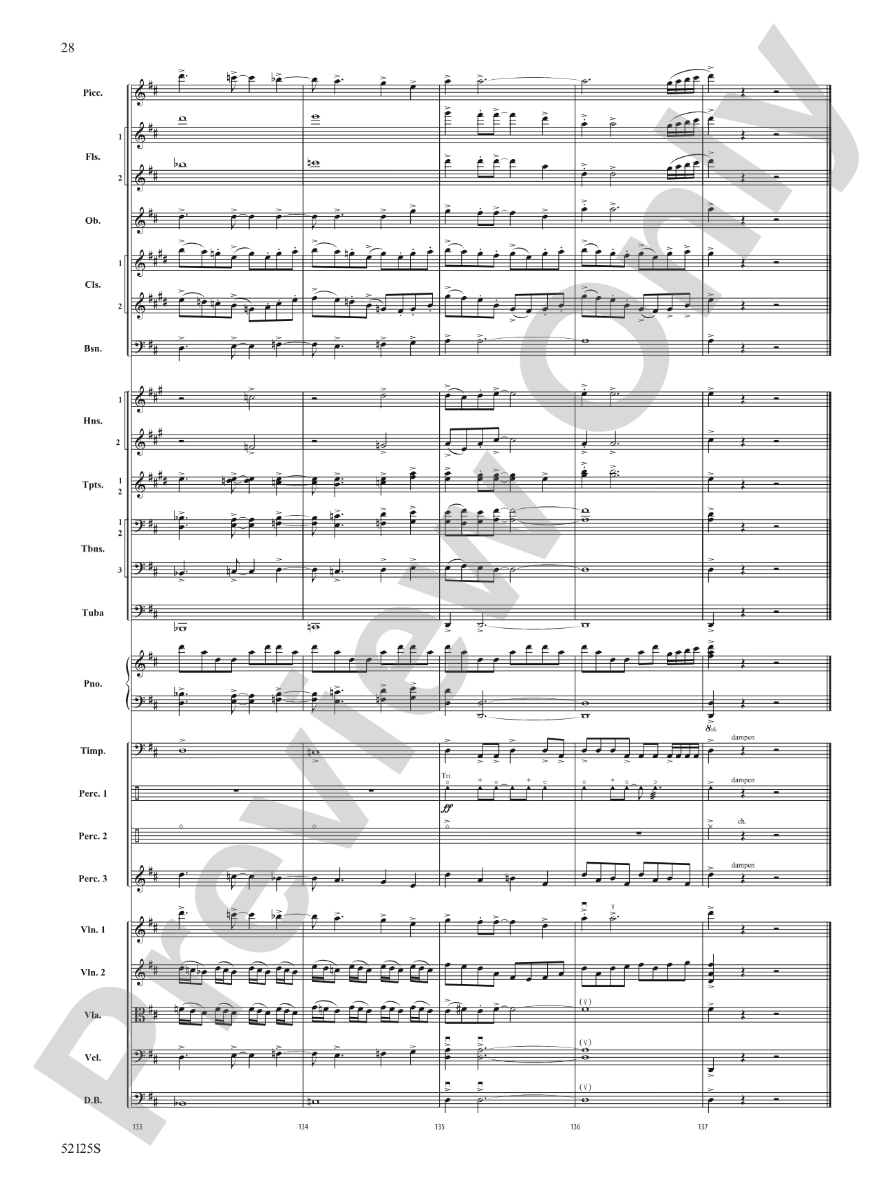 Drive: Full Orchestra Conductor Score & Parts