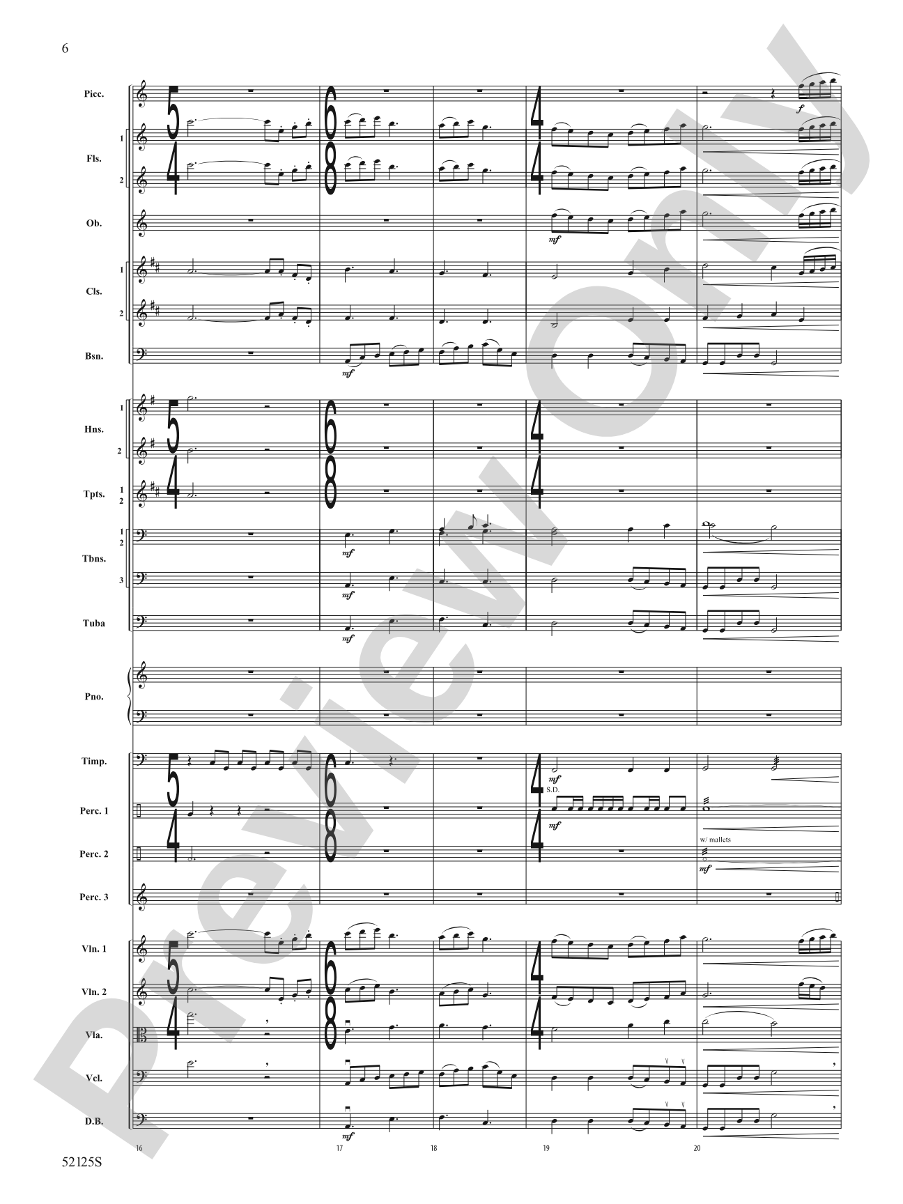 Drive: Full Orchestra Conductor Score & Parts
