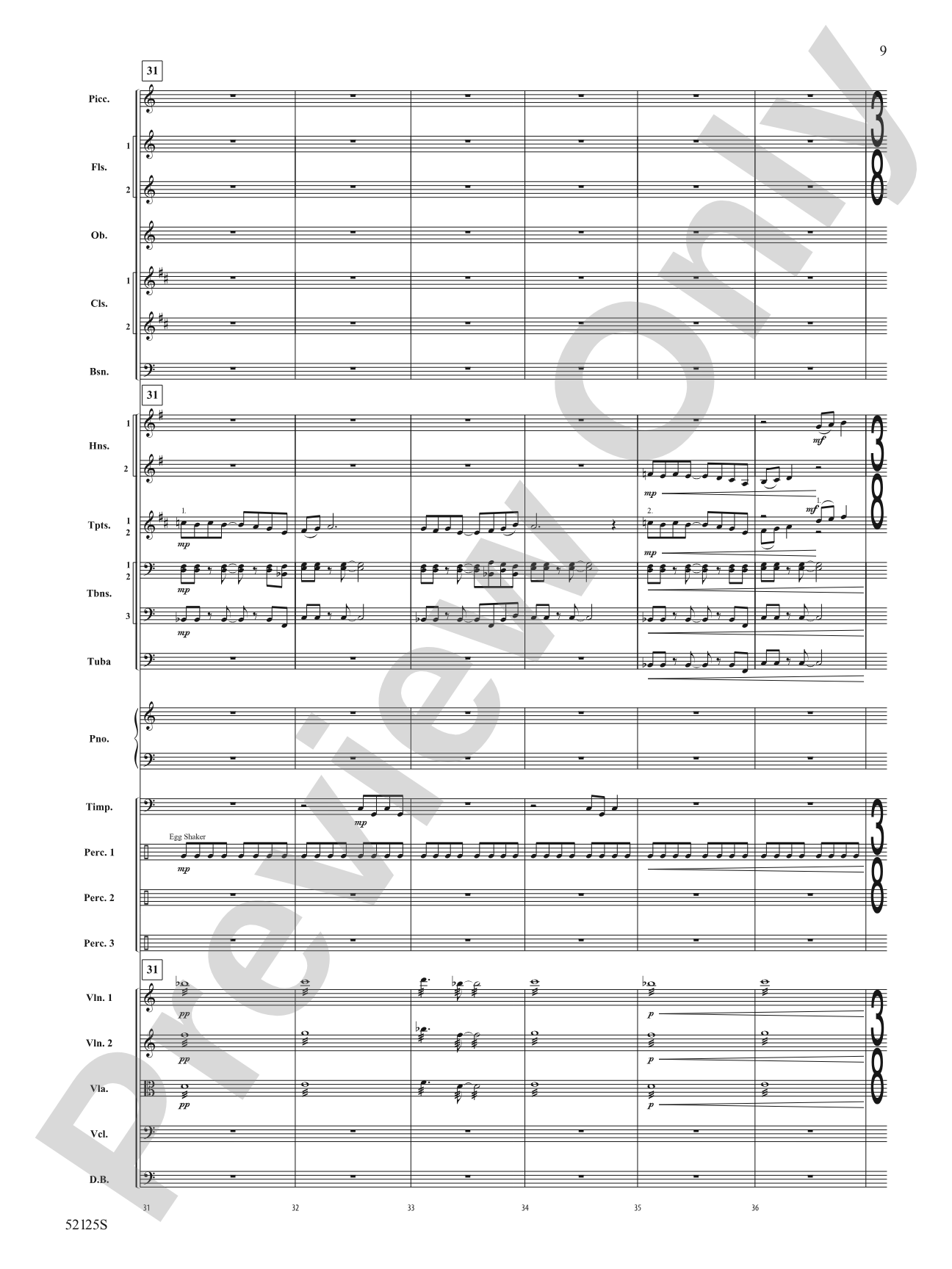 Drive: Full Orchestra Conductor Score & Parts