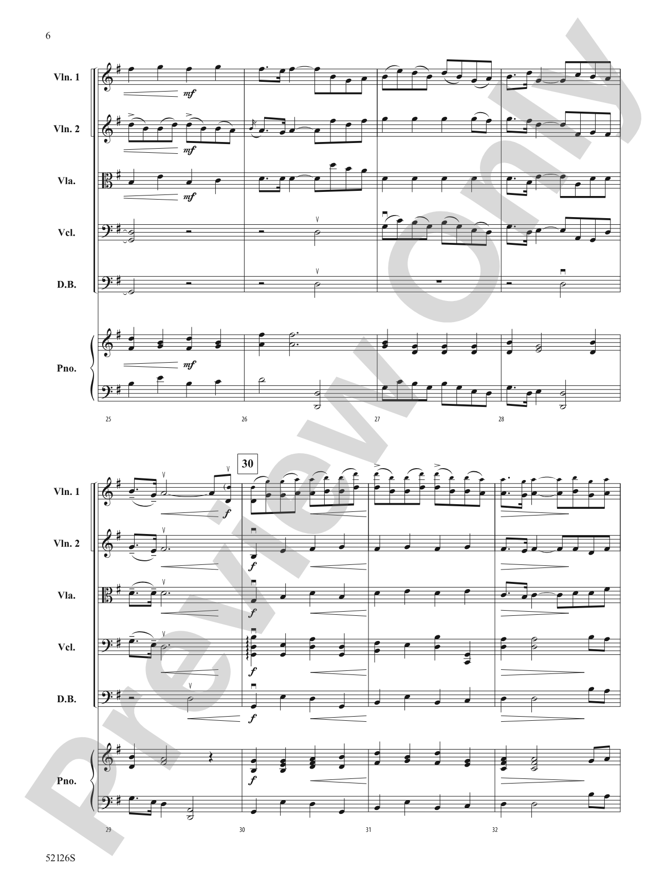 IN THE MOORLAND/MIS: String Orchestra Conductor Score & Parts