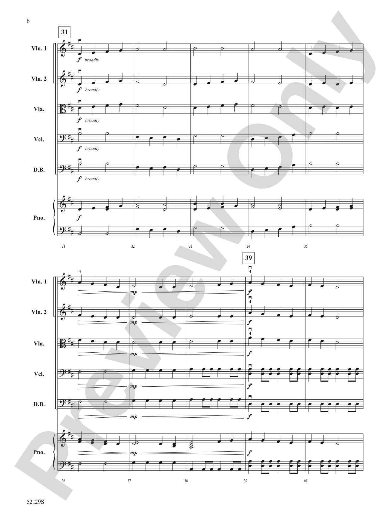 Spirit of Noel: String Orchestra Conductor Score & Parts