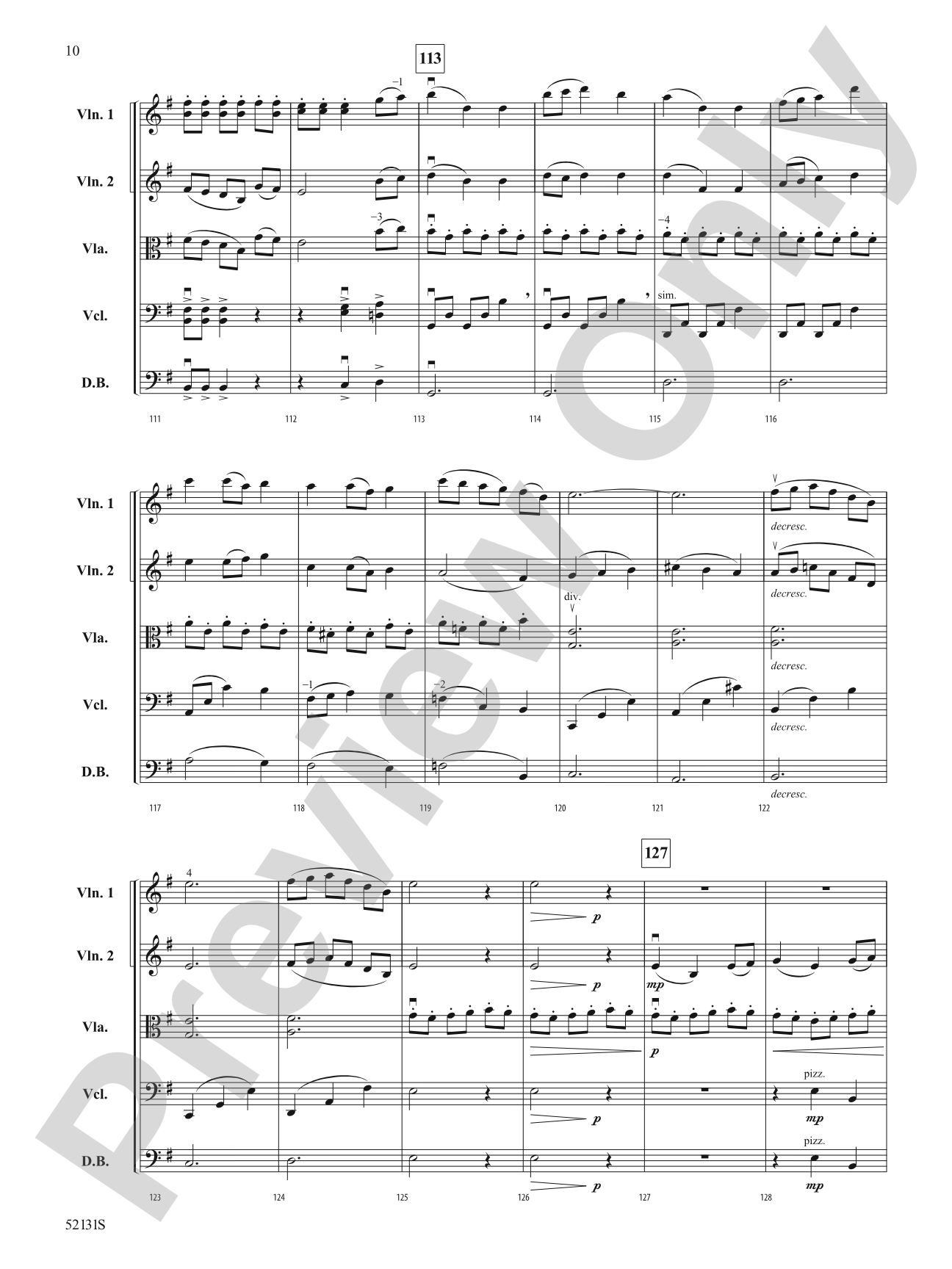 BEYOND THE SERPENTS GATE/MSY: String Orchestra Conductor Score & Parts
