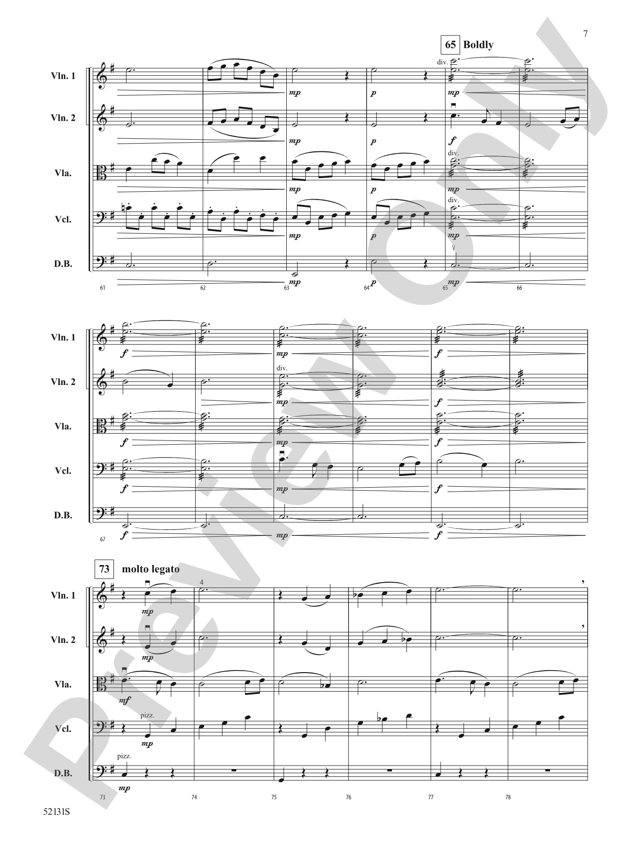 BEYOND THE SERPENTS GATE/MSY: String Orchestra Conductor Score & Parts