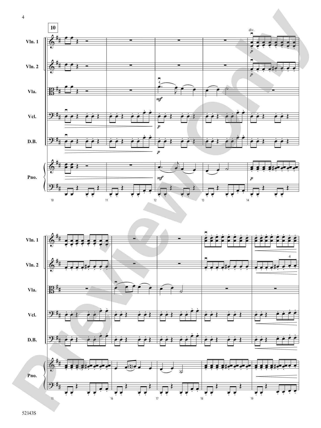 The Great Reindeer Race: String Orchestra Conductor Score & Parts