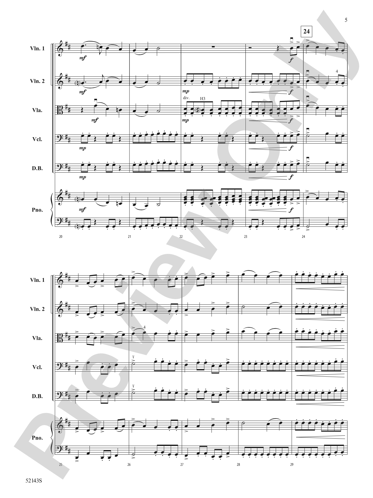 The Great Reindeer Race: String Orchestra Conductor Score & Parts