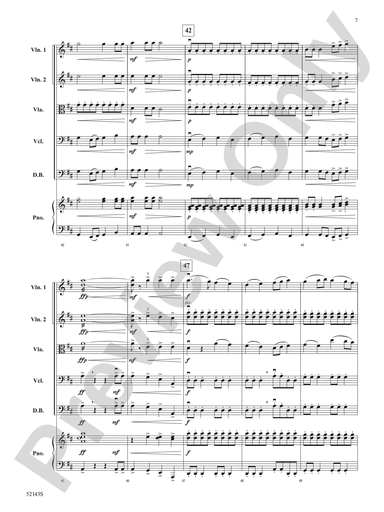 The Great Reindeer Race: String Orchestra Conductor Score & Parts
