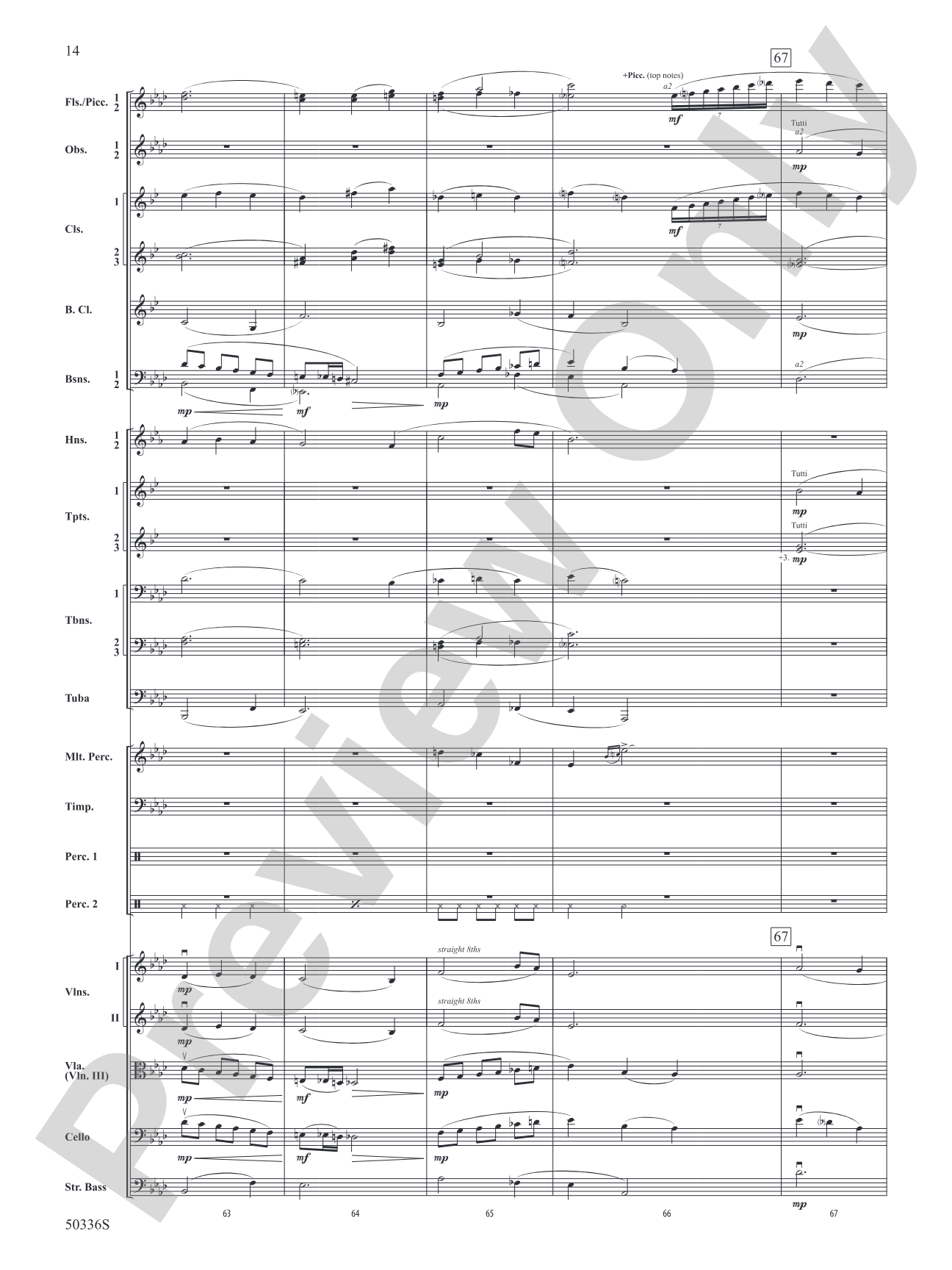 Another Wonderful Christmas: Full Orchestra Conductor's Score & Parts