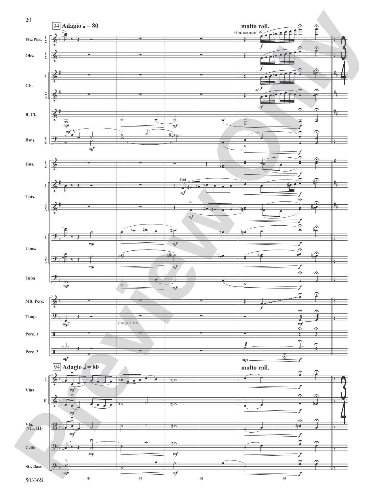 Another Wonderful Christmas: Full Orchestra Conductor's Score & Parts