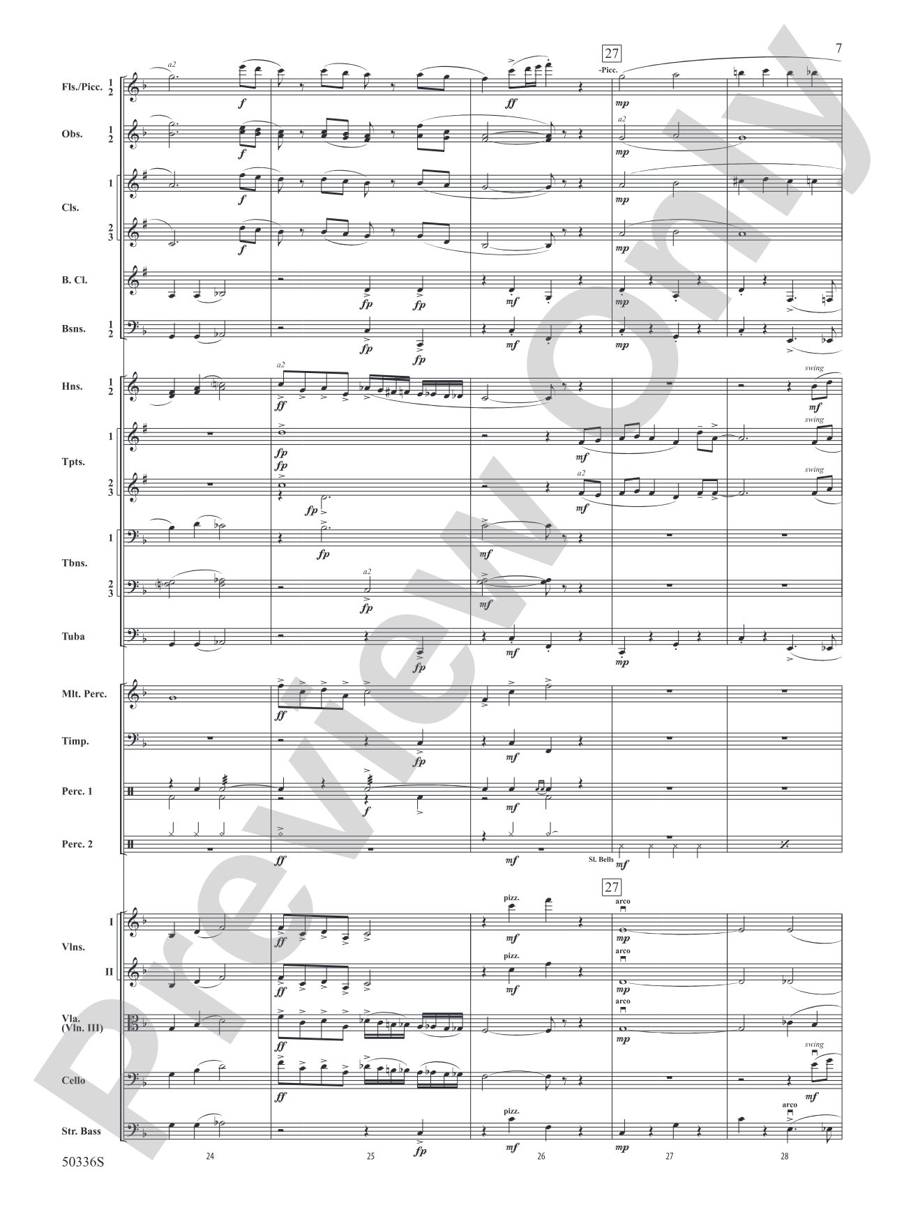 Another Wonderful Christmas: Full Orchestra Conductor's Score & Parts