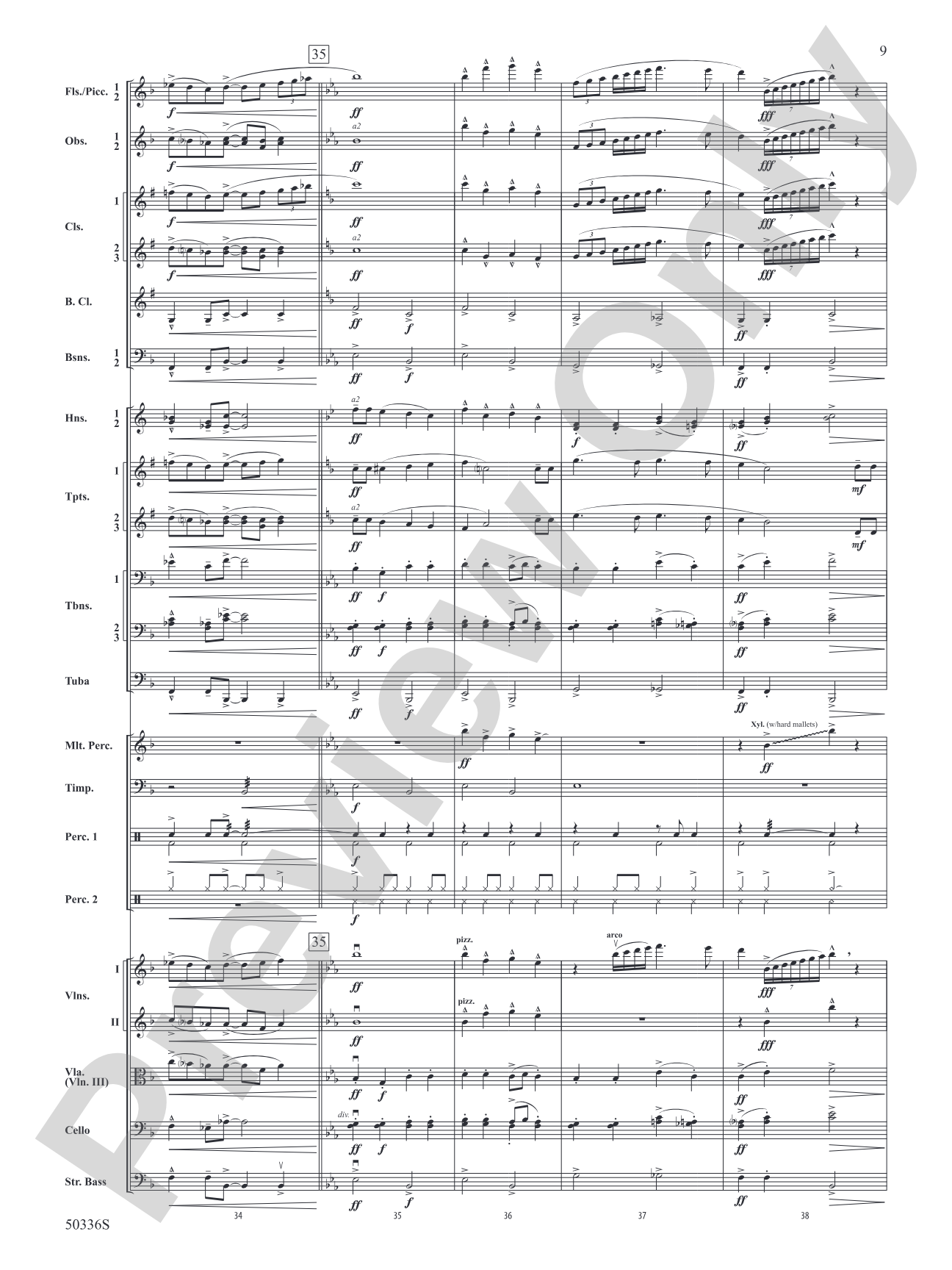 Another Wonderful Christmas: Full Orchestra Conductor's Score & Parts
