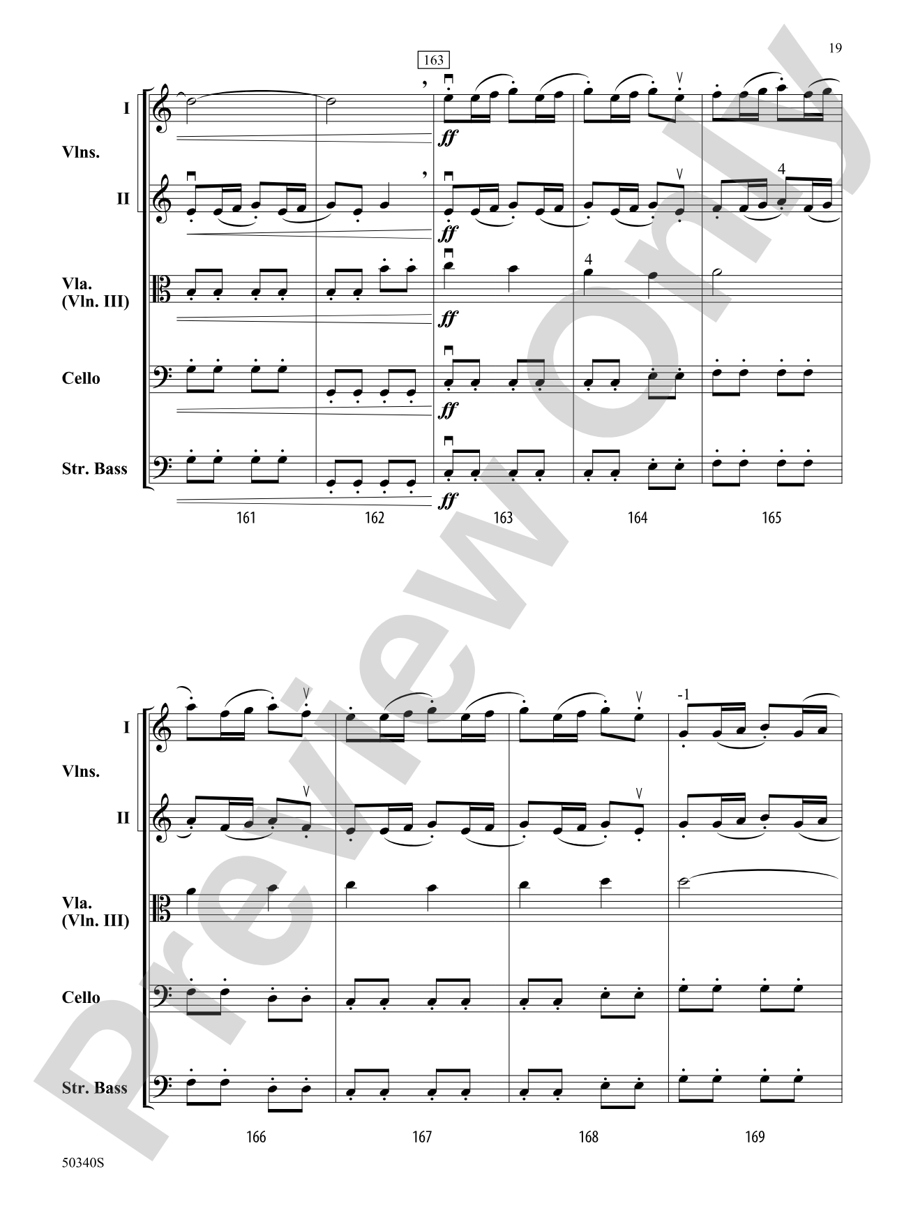 Meadow Dance: String Orchestra Conductor's Score & Parts
