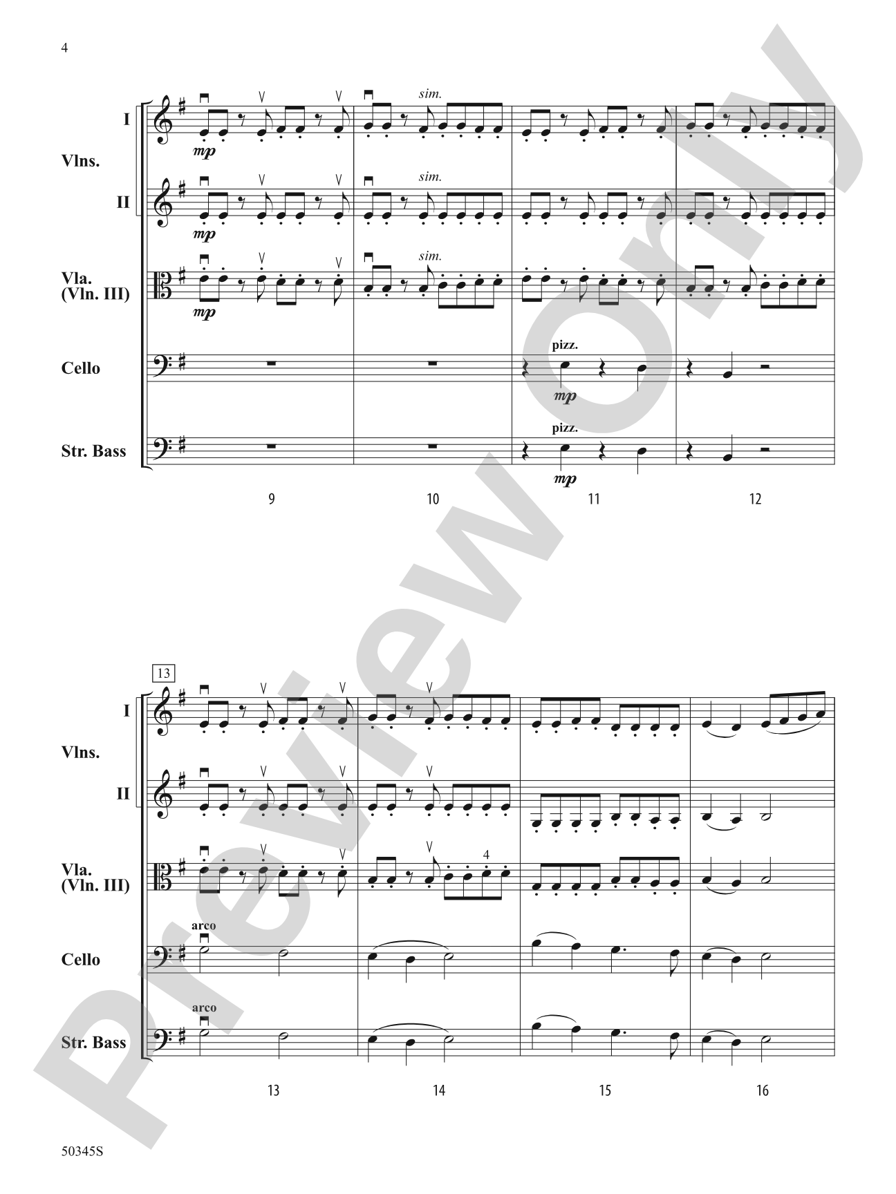 Furioso: String Orchestra Conductor Score & Parts