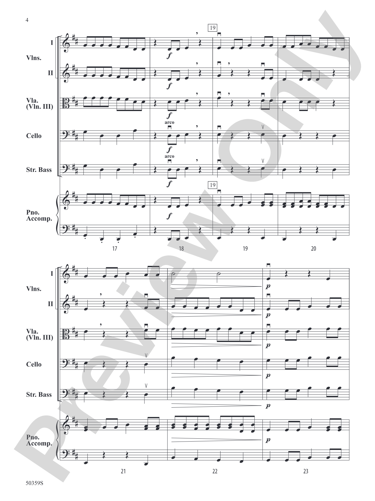 Dorian Doodles: String Orchestra Conductor's Score & Parts