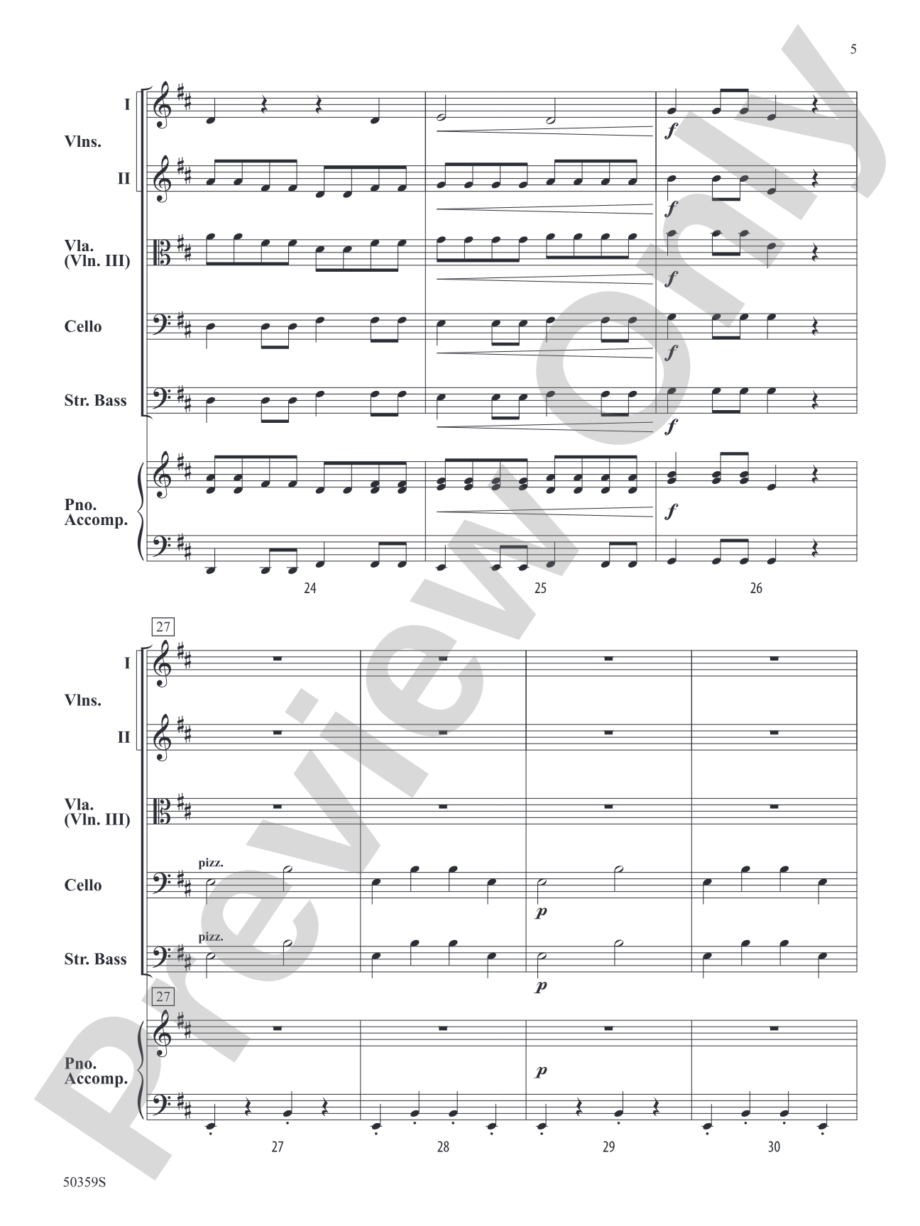 Dorian Doodles: String Orchestra Conductor's Score & Parts