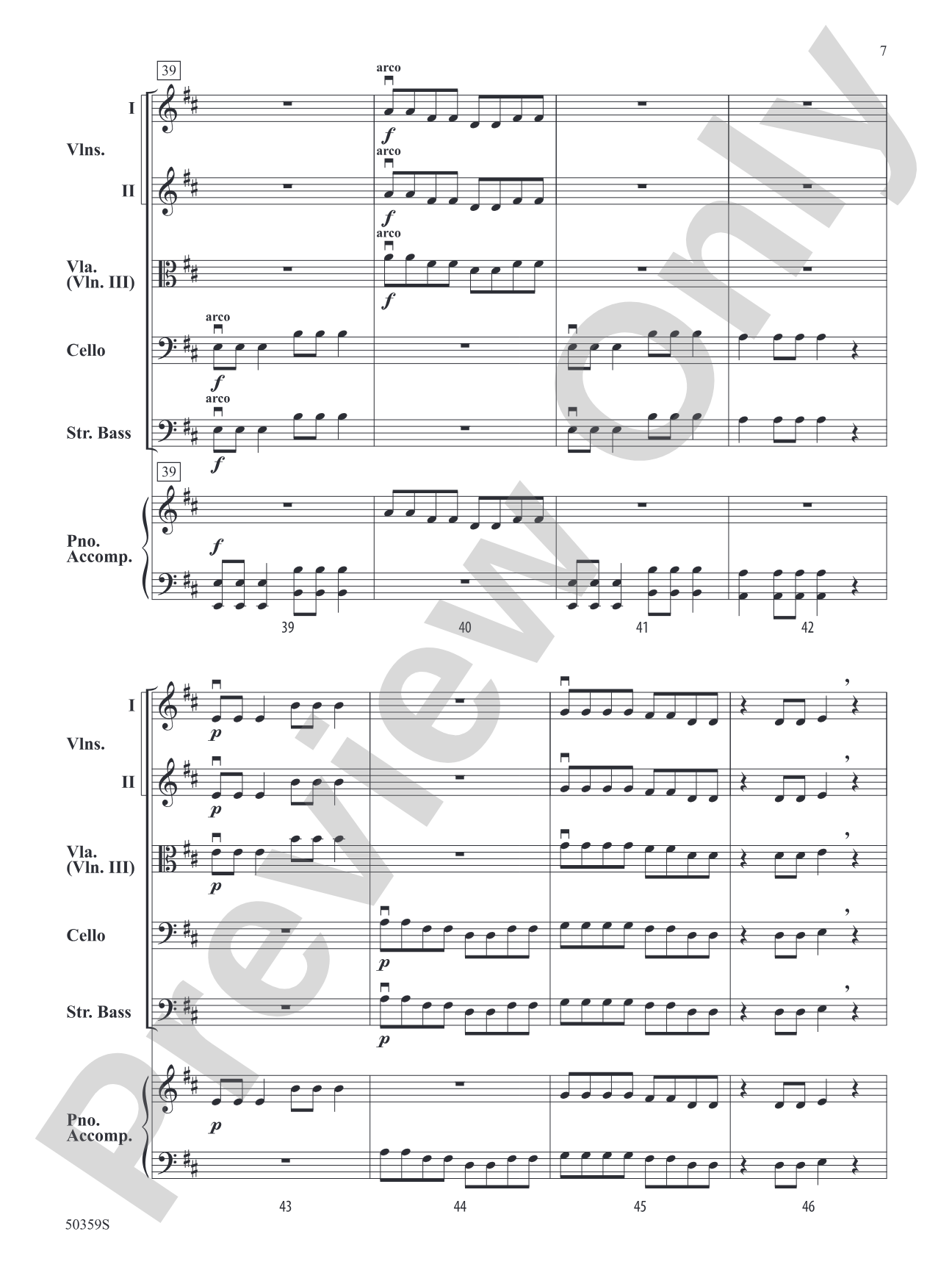 Dorian Doodles: String Orchestra Conductor's Score & Parts