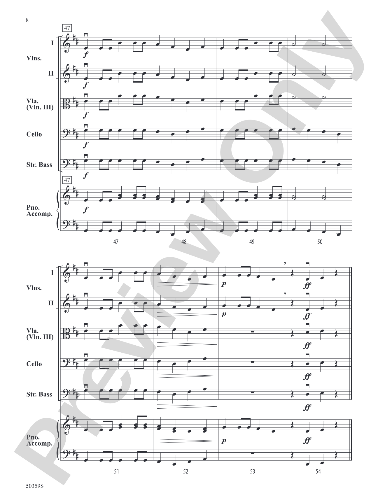 Dorian Doodles: String Orchestra Conductor's Score & Parts