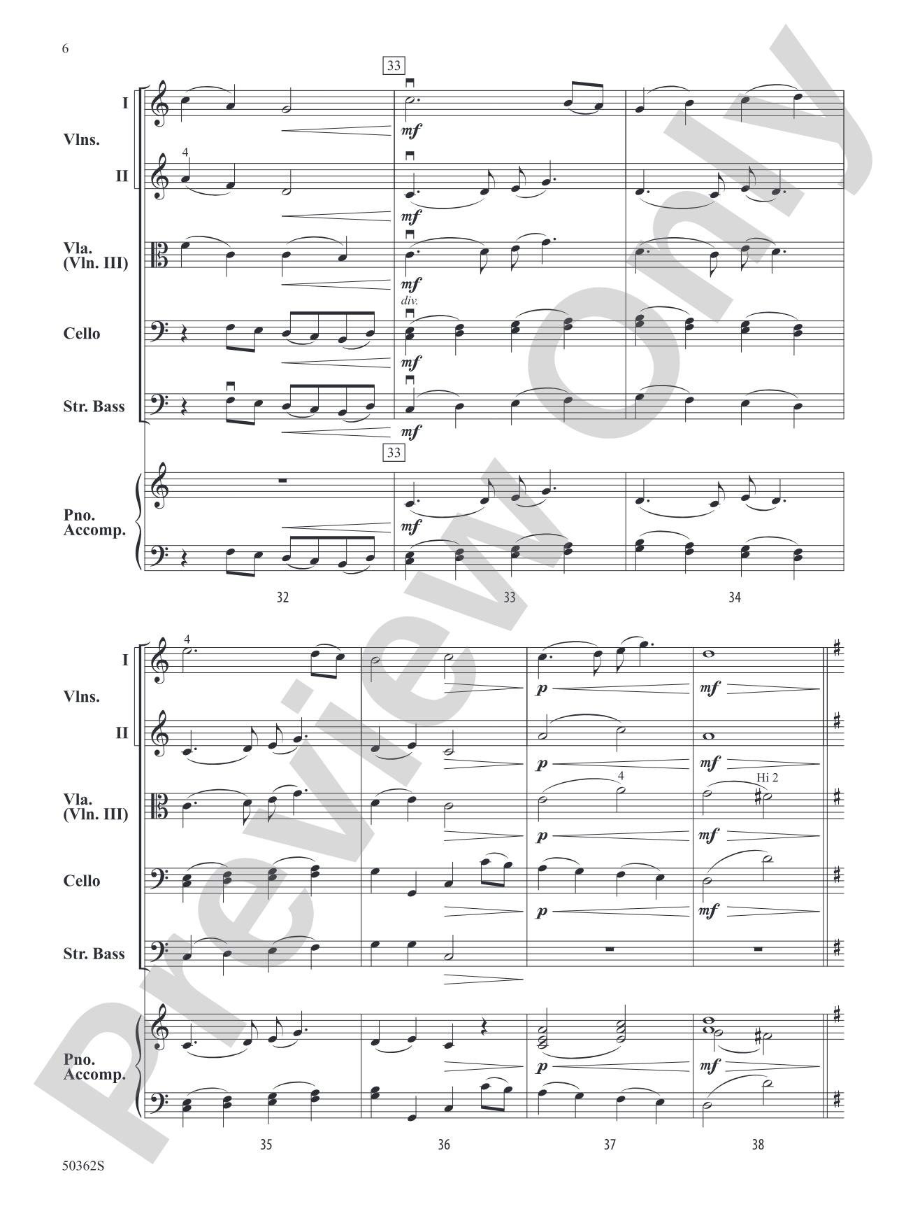 A Welsh Lullaby: String Orchestra Conductor Score & Parts