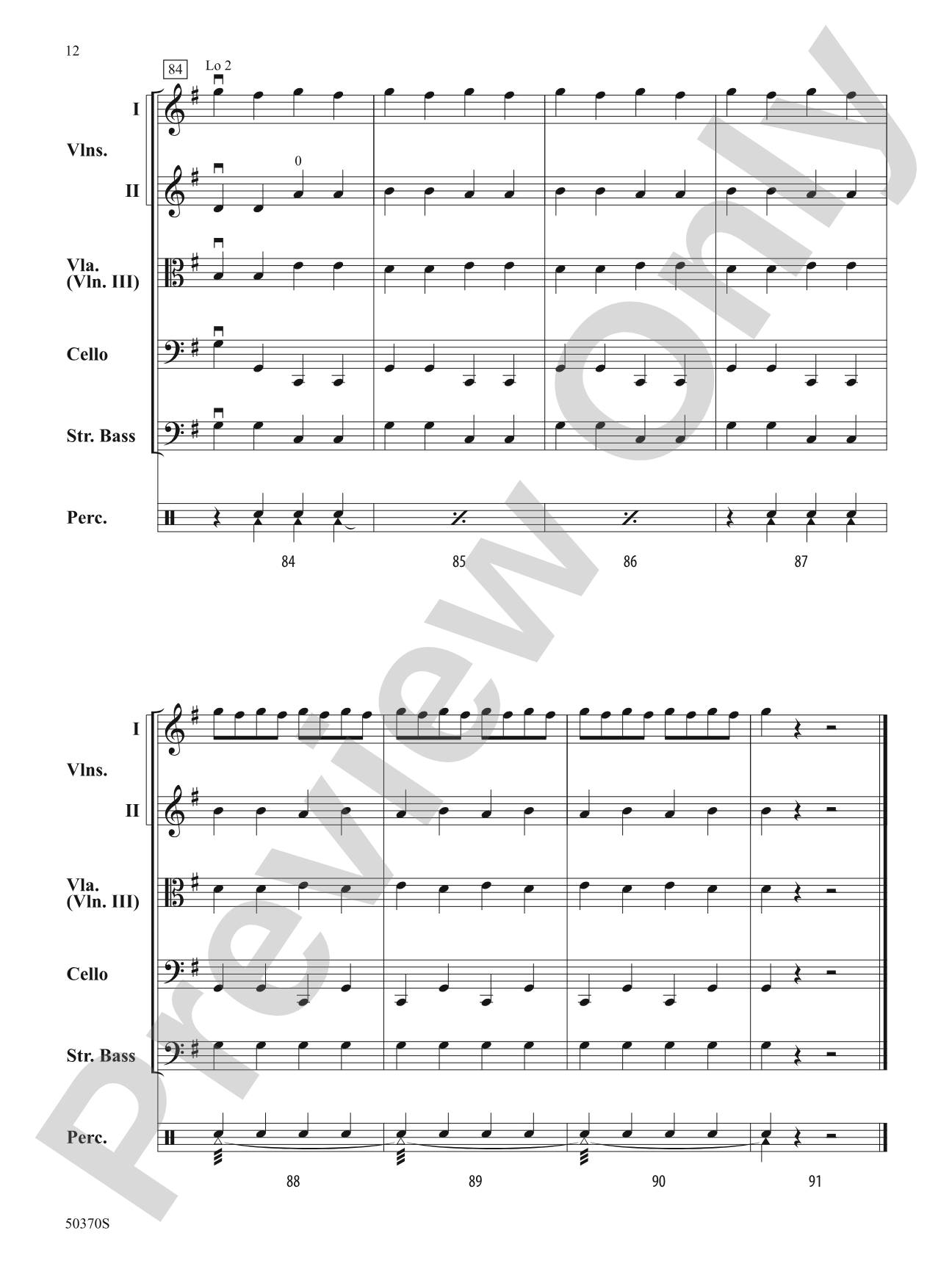 Mother Ginger: String Orchestra Conductor Score & Parts