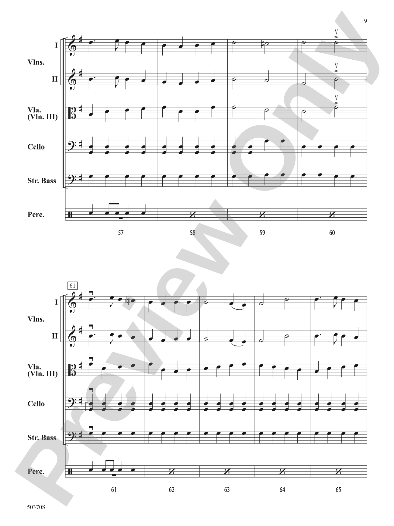 Mother Ginger: String Orchestra Conductor Score & Parts