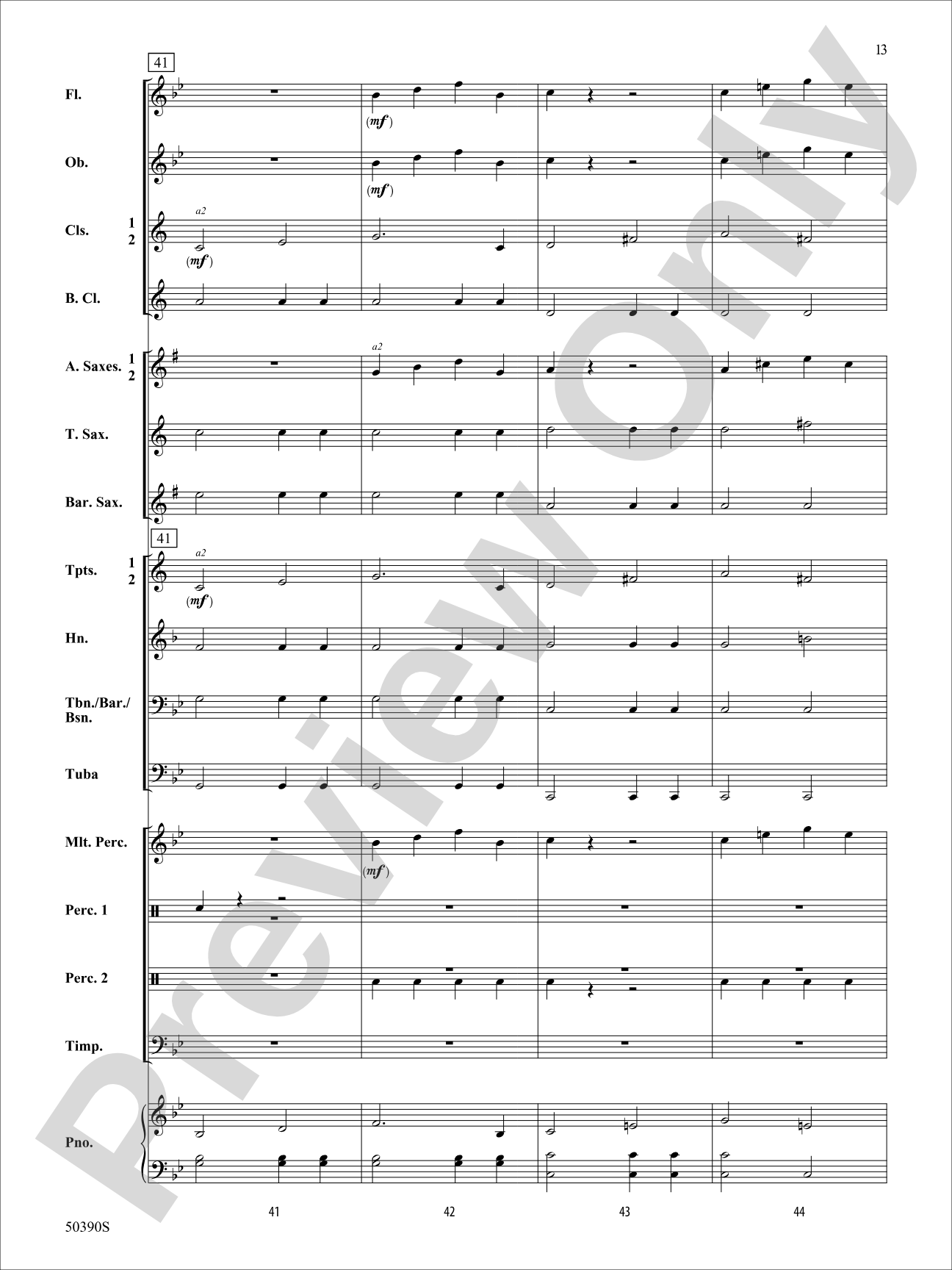 Galaxy Hunter: Concert Band Conductor Score & Parts