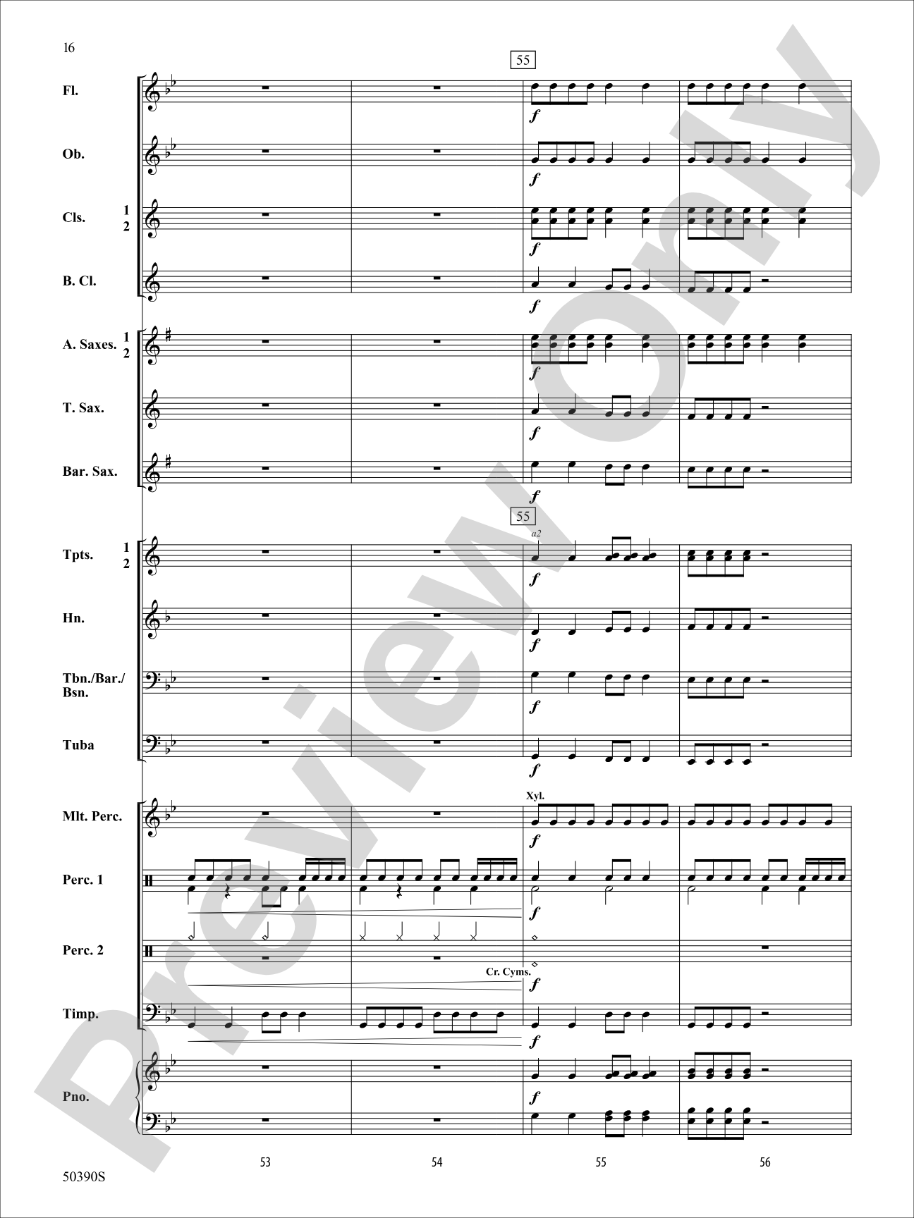 Galaxy Hunter: Concert Band Conductor Score & Parts