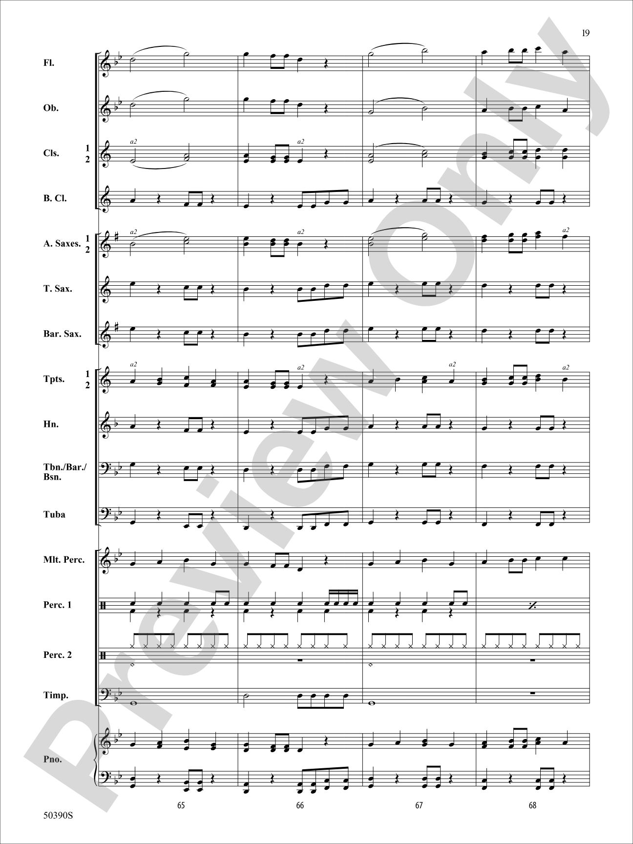 Galaxy Hunter: Concert Band Conductor Score & Parts