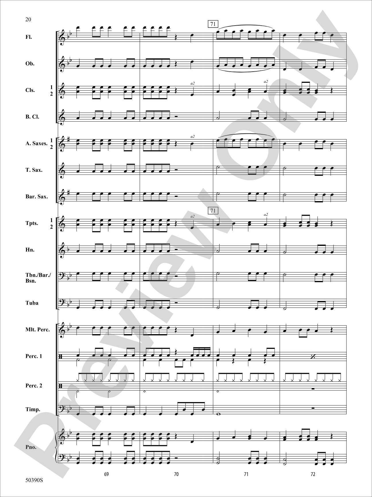 Galaxy Hunter: Concert Band Conductor Score & Parts