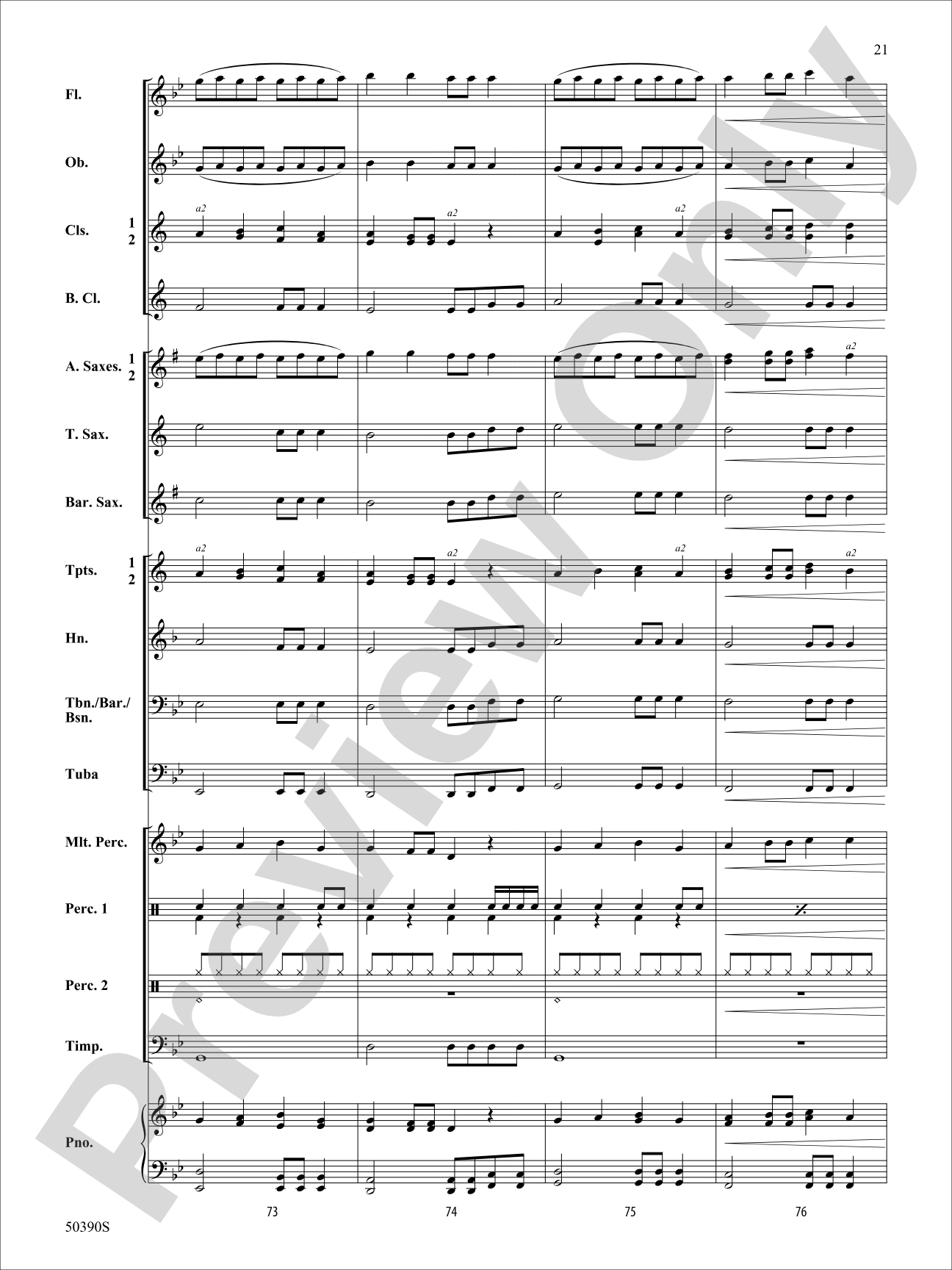 Galaxy Hunter: Concert Band Conductor Score & Parts