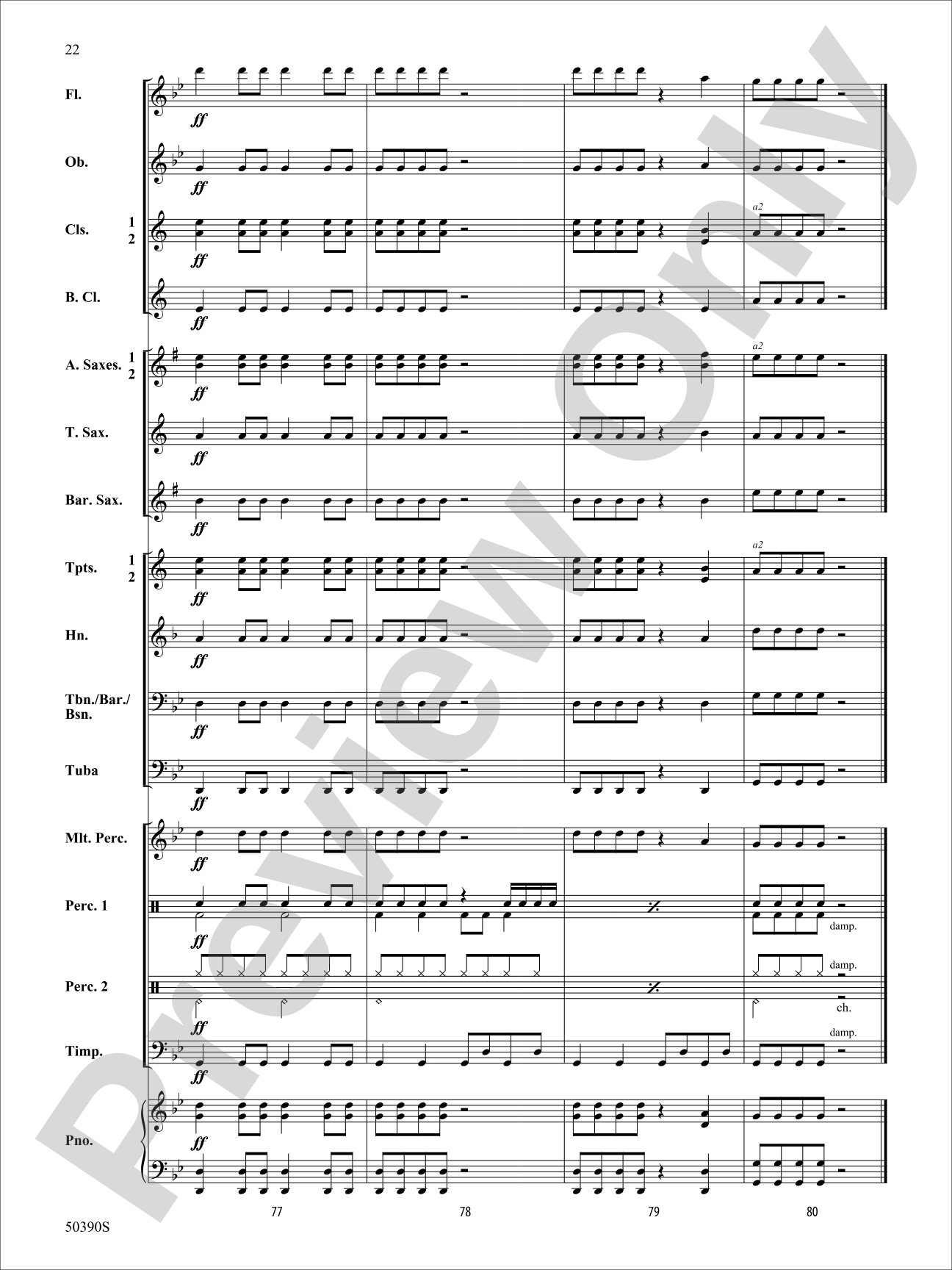 Galaxy Hunter: Concert Band Conductor Score & Parts