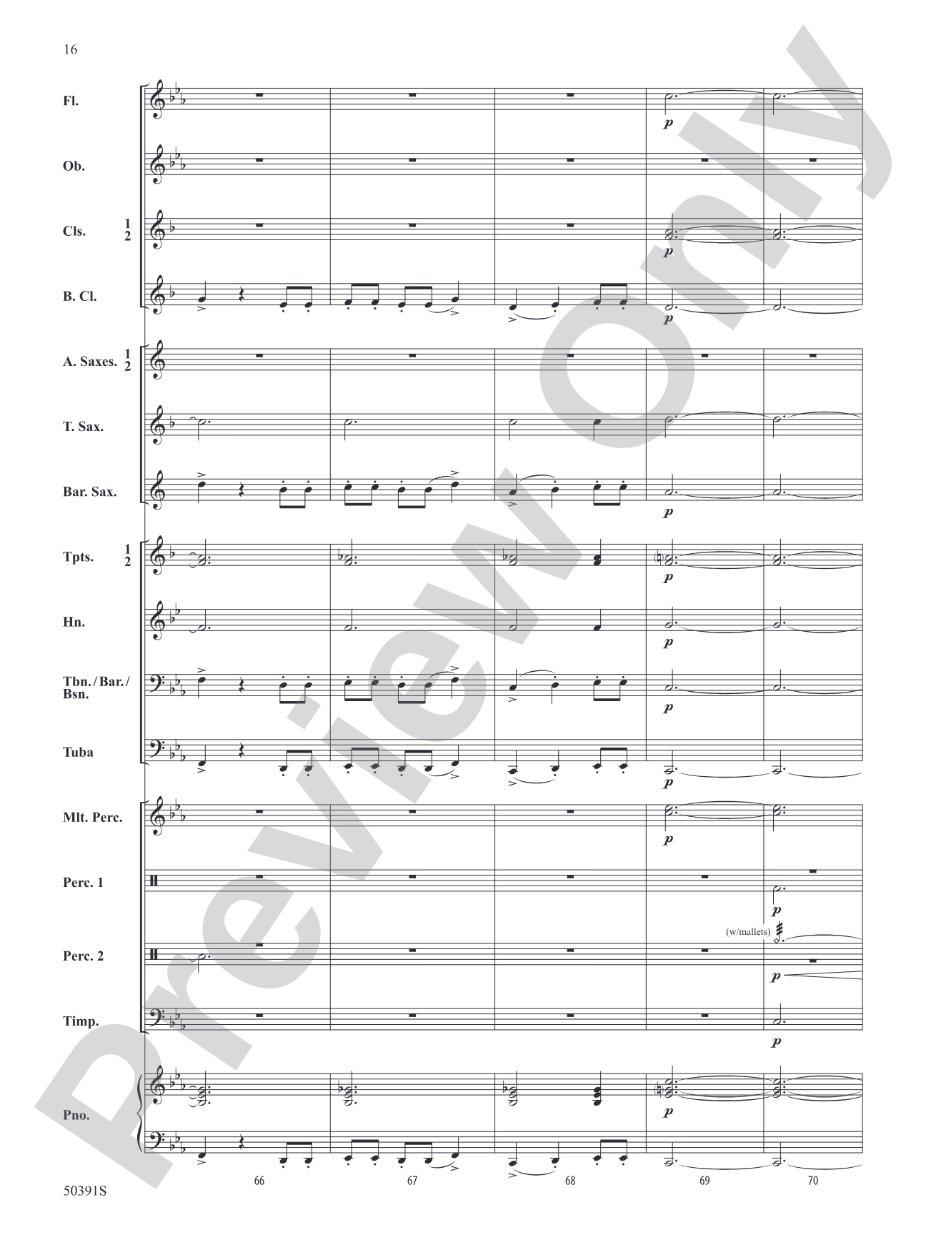 Legend of the Blue Flame: Concert Band Conductor Score & Parts