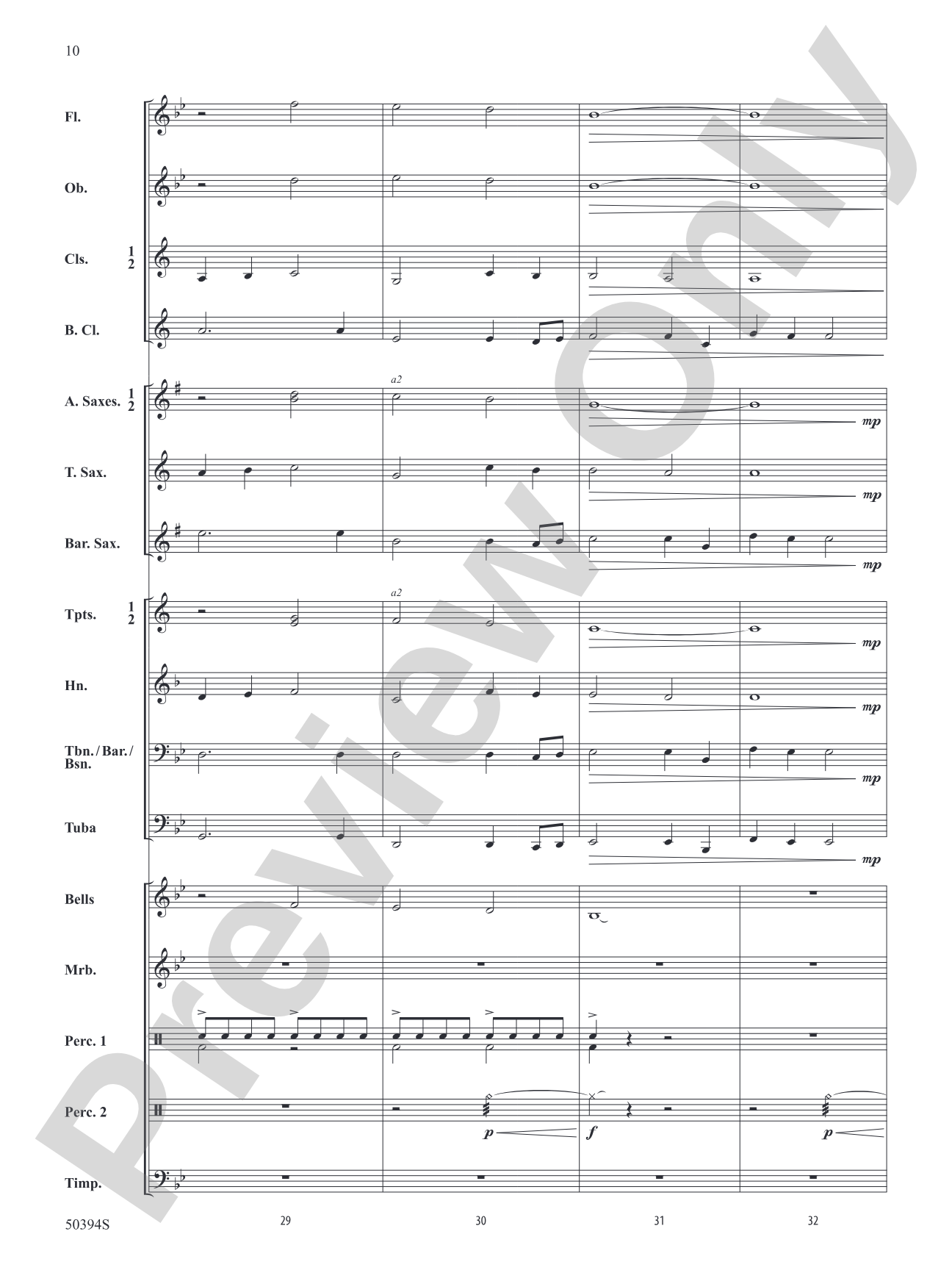 Abundant Joy: Concert Band Conductor Score & Parts