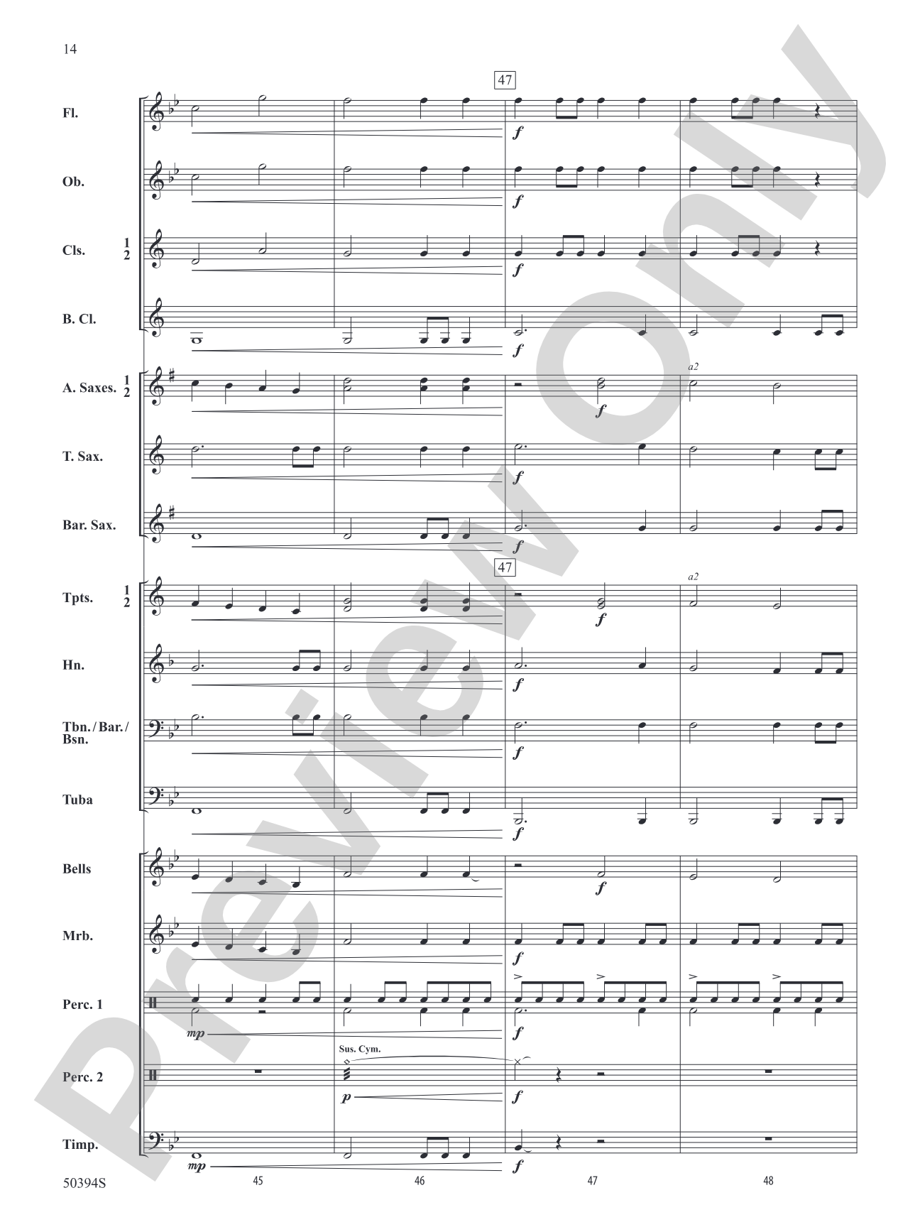 Abundant Joy: Concert Band Conductor Score & Parts