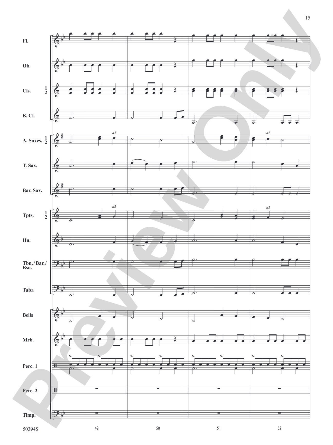 Abundant Joy: Concert Band Conductor Score & Parts