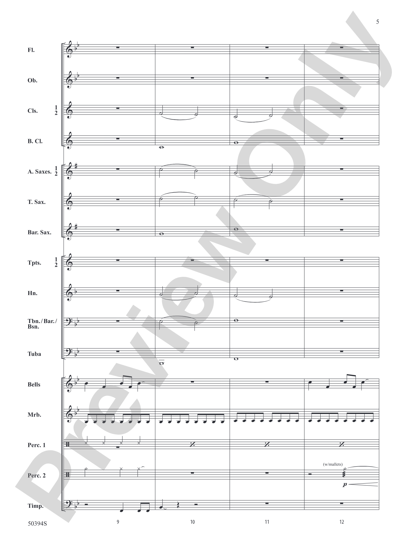 Abundant Joy: Concert Band Conductor Score & Parts