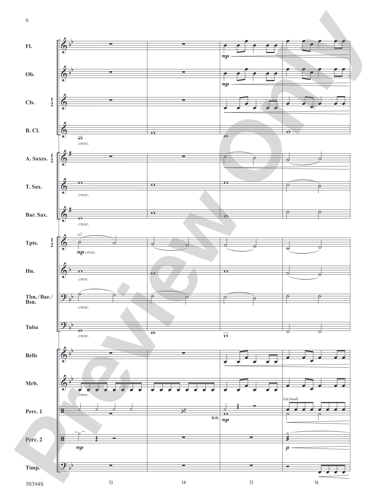 Abundant Joy: Concert Band Conductor Score & Parts