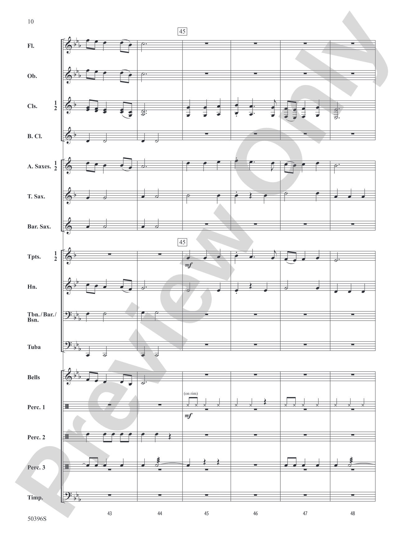 Igneous: Concert Band Conductor Score & Parts