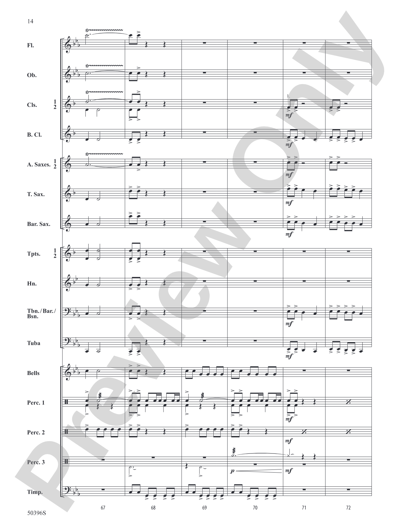 Igneous: Concert Band Conductor Score & Parts