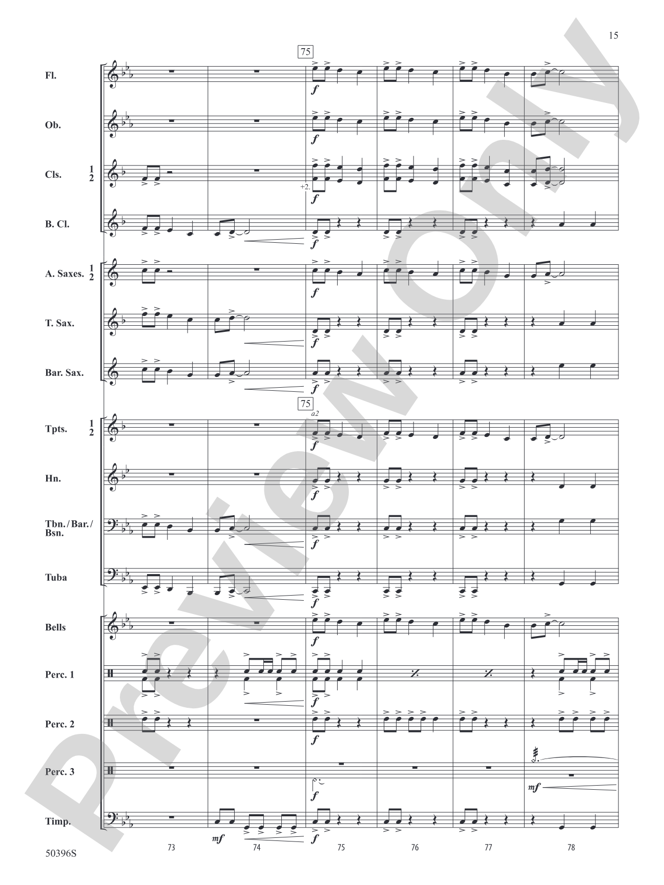 Igneous: Concert Band Conductor Score & Parts