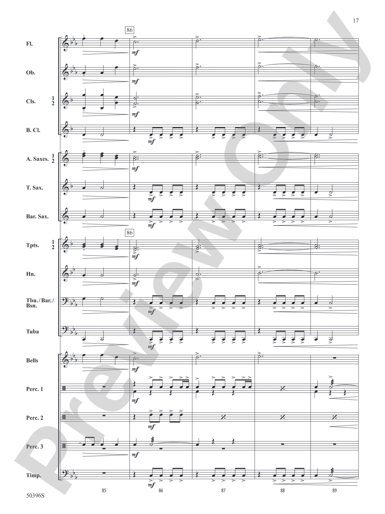 Igneous: Concert Band Conductor Score & Parts