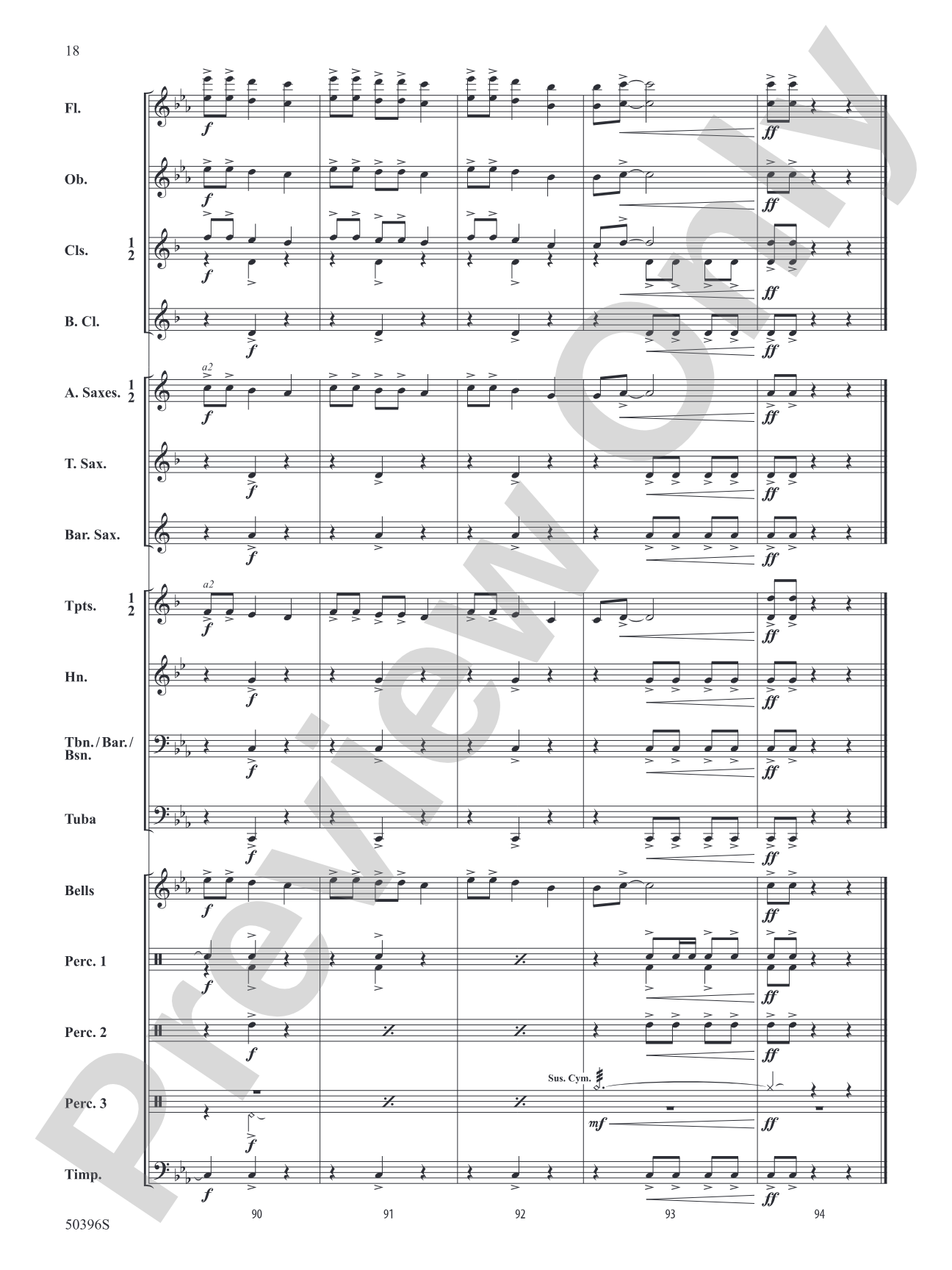 Igneous: Concert Band Conductor Score & Parts