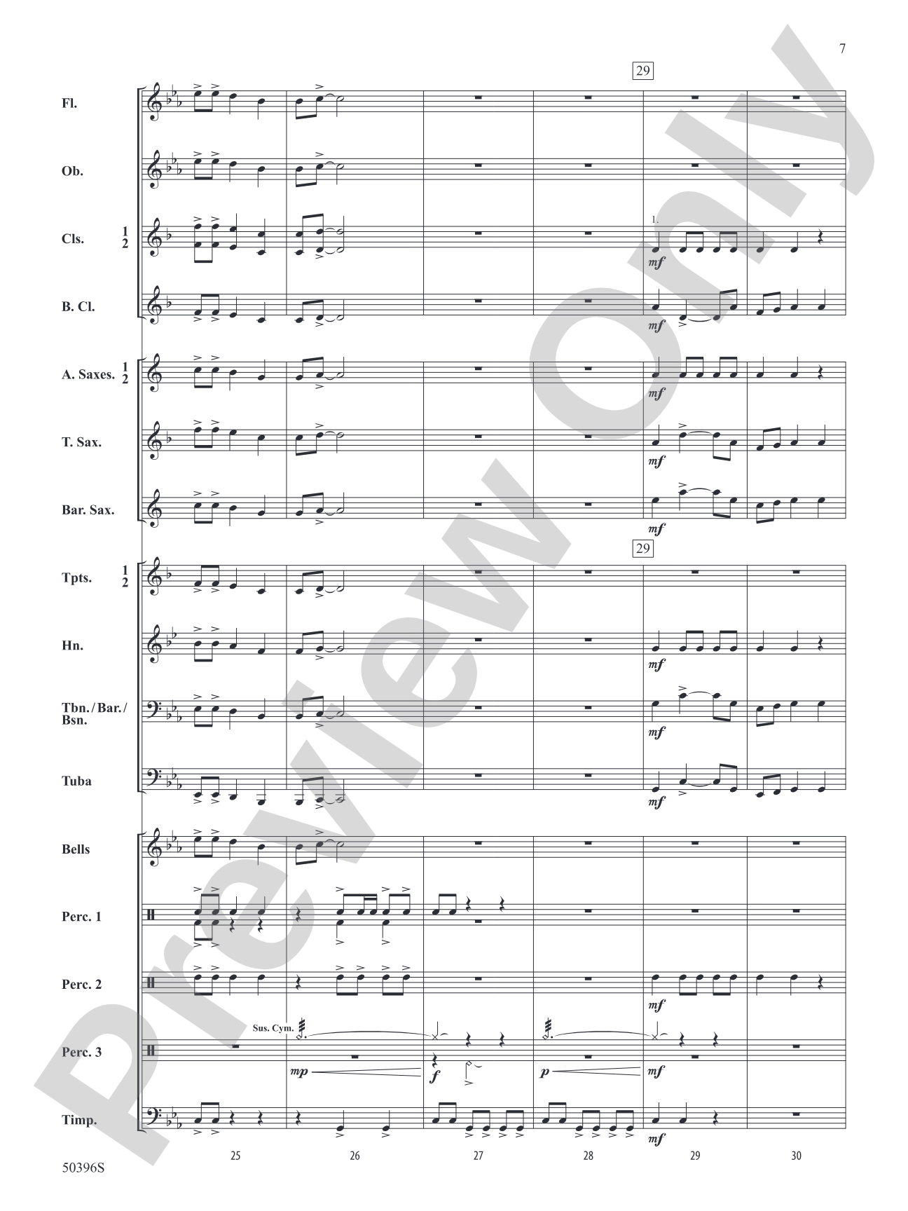 Igneous: Concert Band Conductor Score & Parts