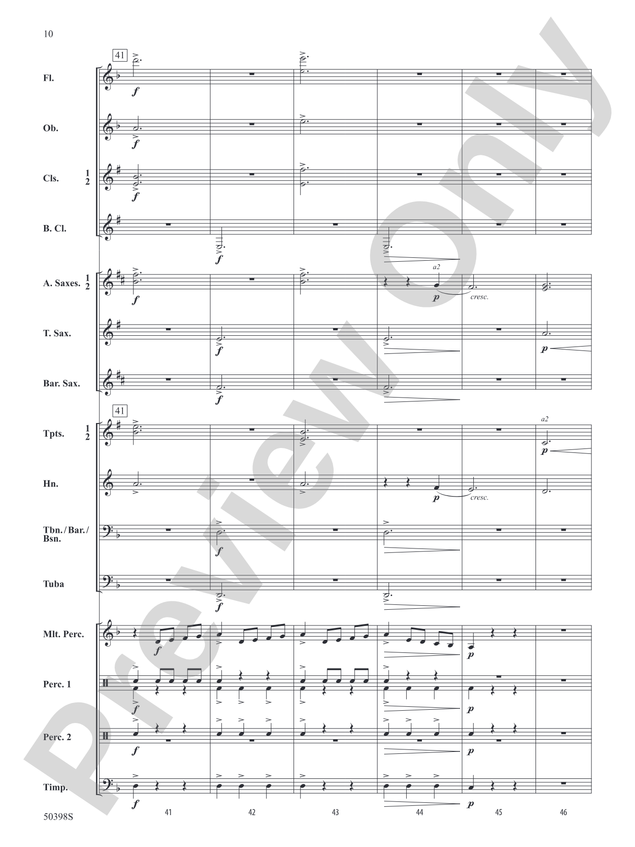 Hidden Treasures: Concert Band Conductor Score & Parts