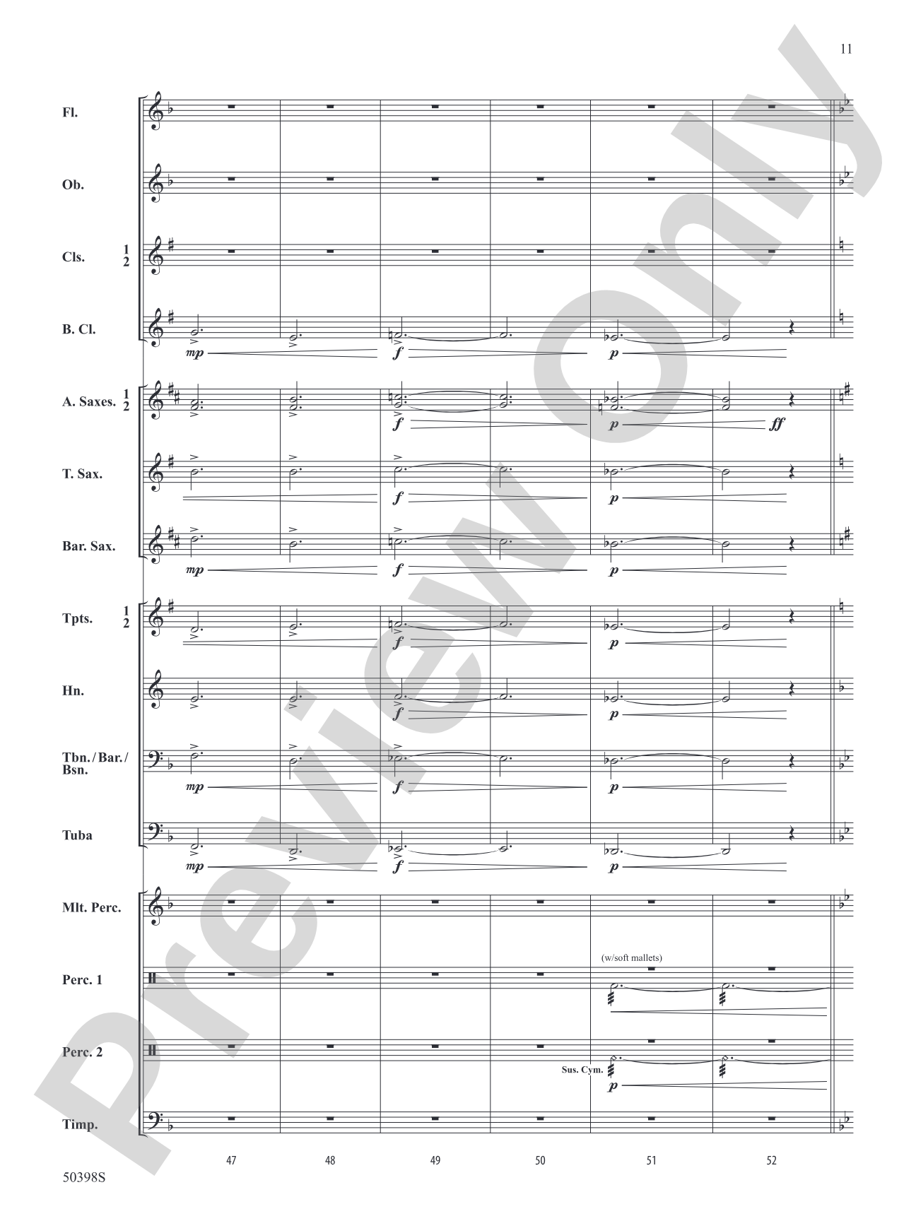 Hidden Treasures: Concert Band Conductor Score & Parts