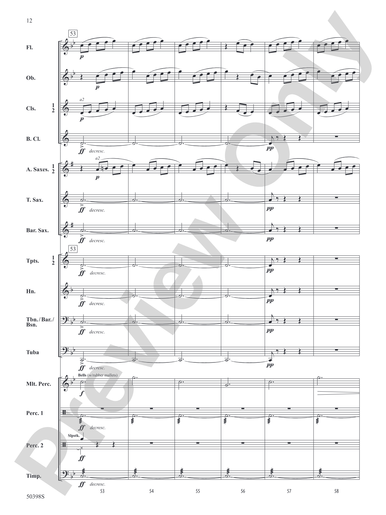 Hidden Treasures: Concert Band Conductor Score & Parts