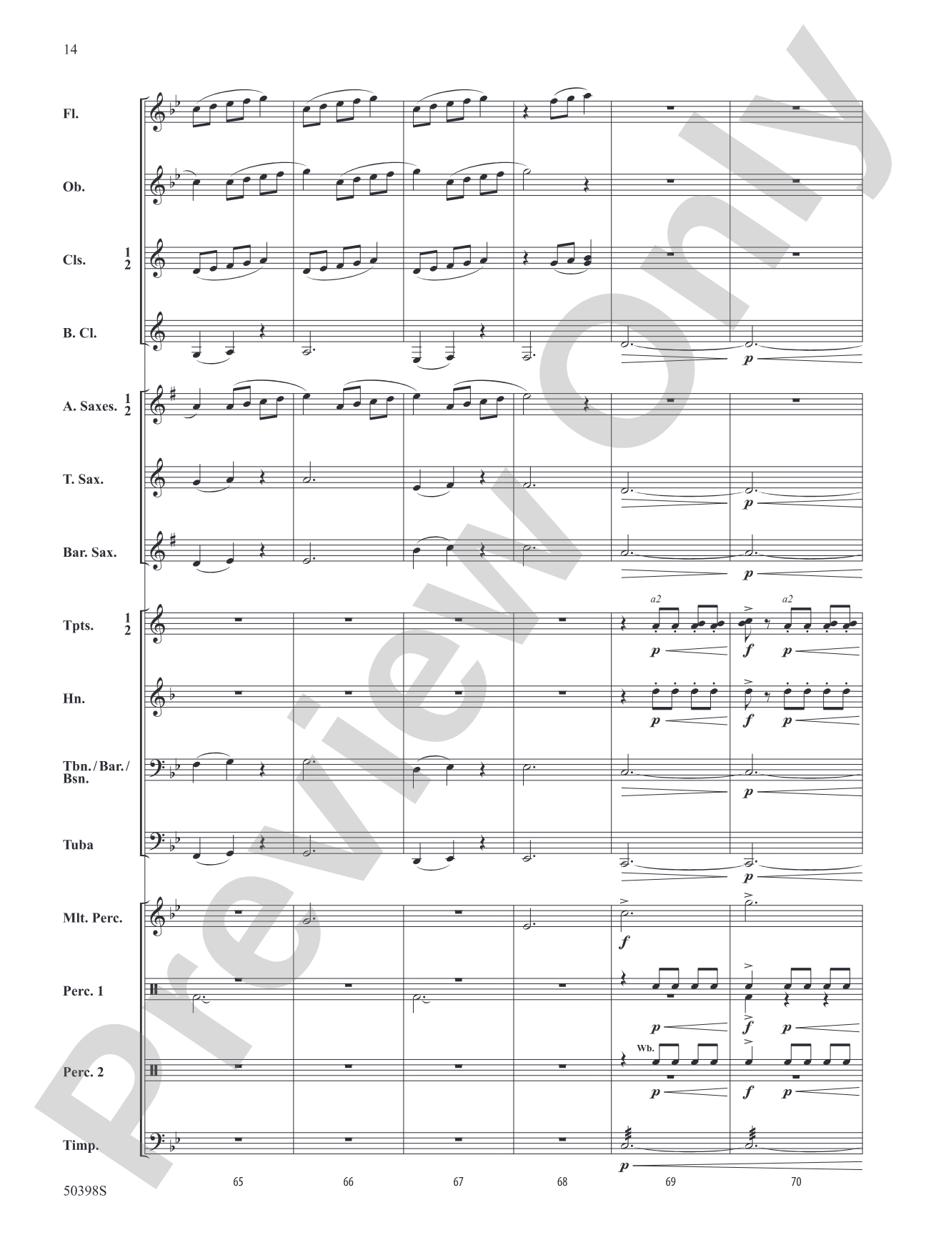 Hidden Treasures: Concert Band Conductor Score & Parts