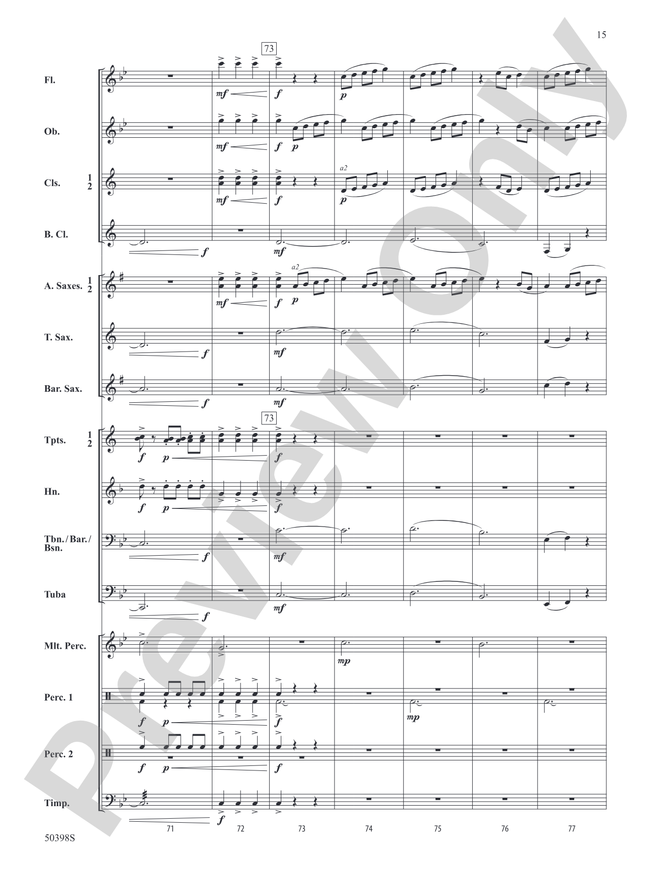 Hidden Treasures: Concert Band Conductor Score & Parts