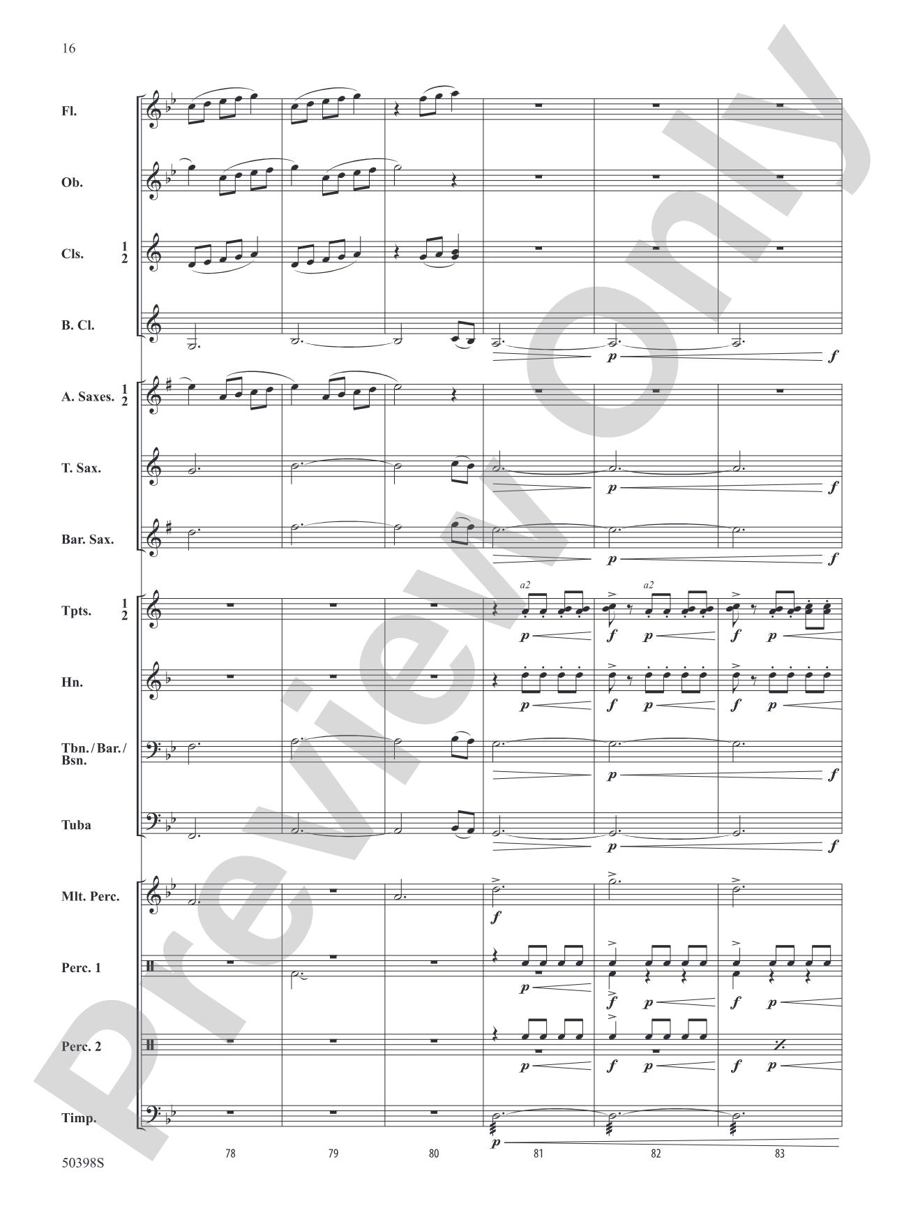 Hidden Treasures: Concert Band Conductor Score & Parts