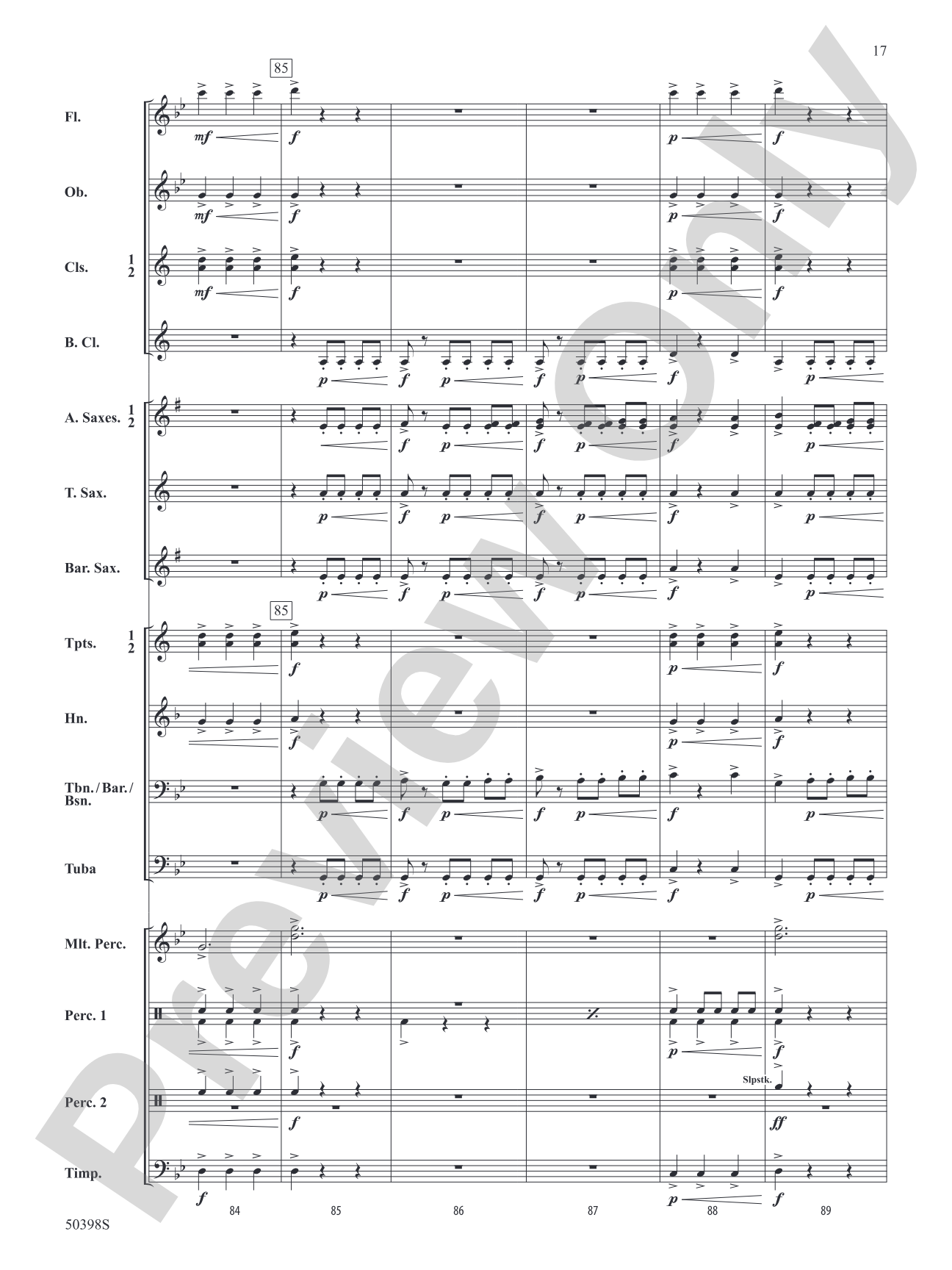 Hidden Treasures: Concert Band Conductor Score & Parts