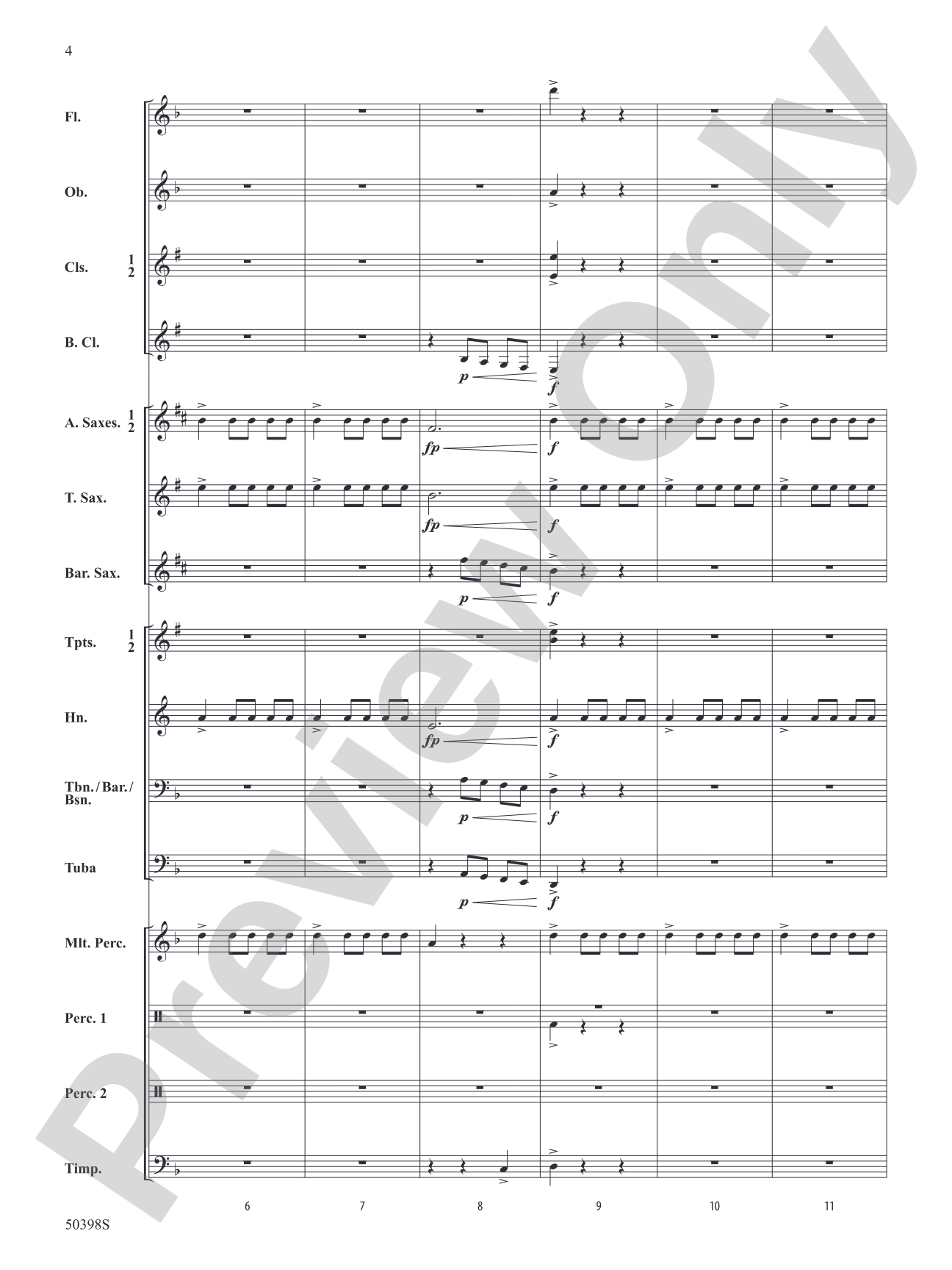 Hidden Treasures: Concert Band Conductor Score & Parts