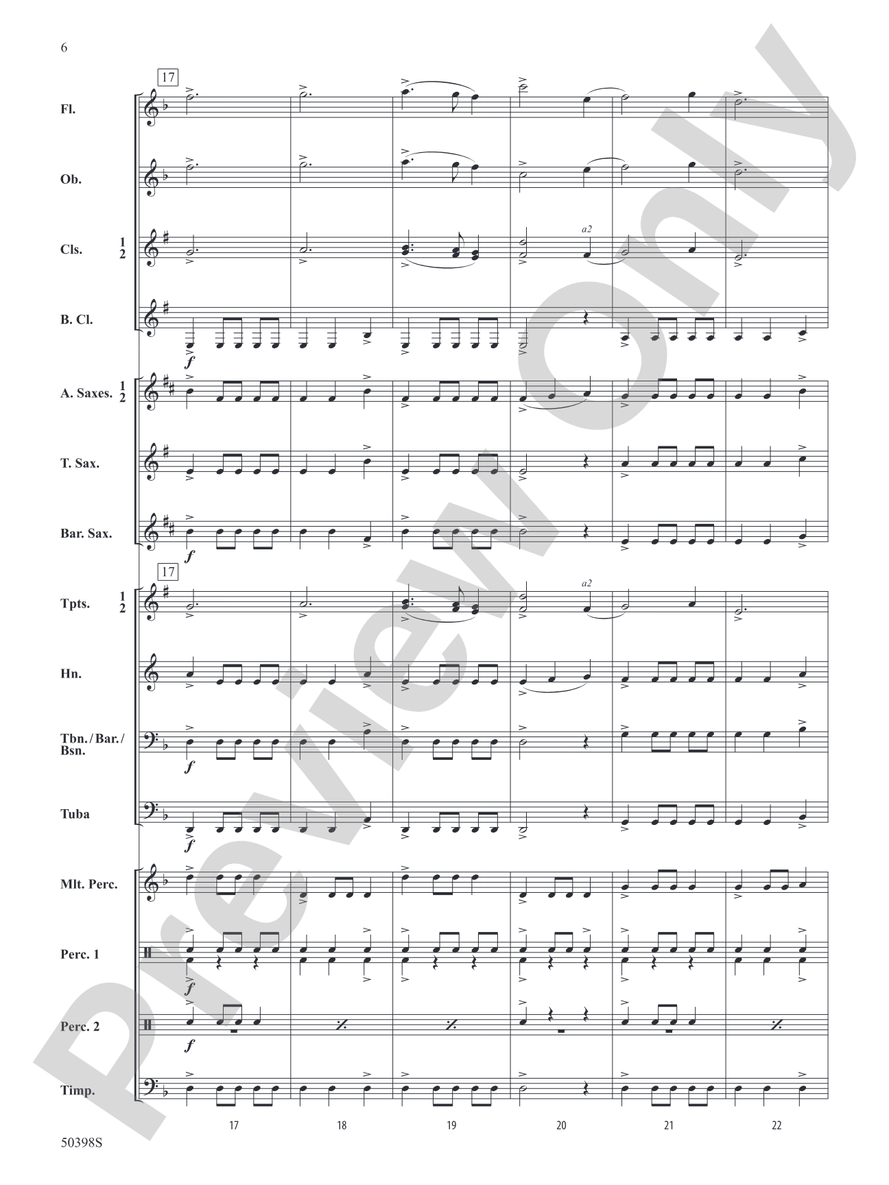 Hidden Treasures: Concert Band Conductor Score & Parts